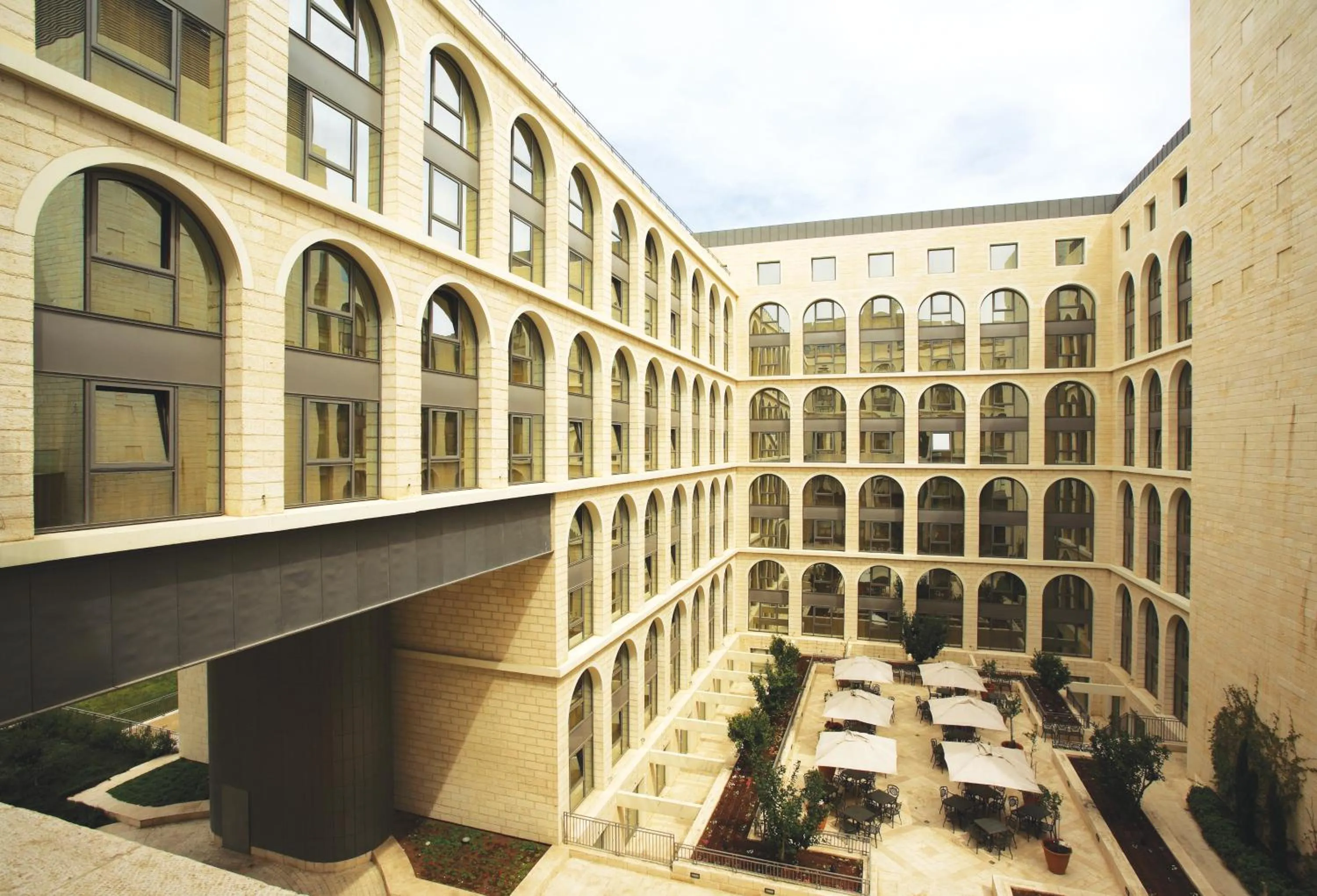 Facade/entrance in Grand Court Hotel
