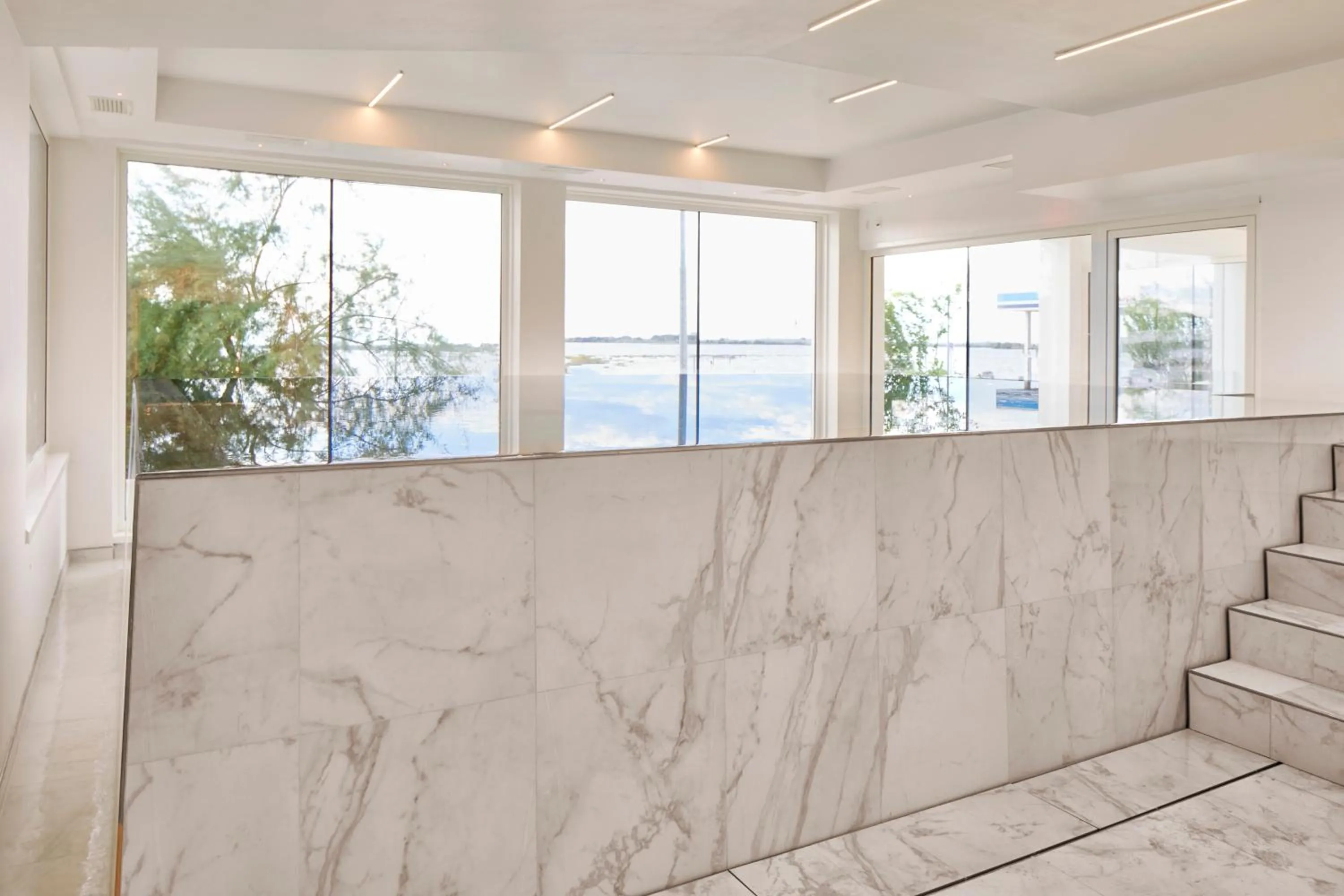 Pool view in Riva Palace Hotel