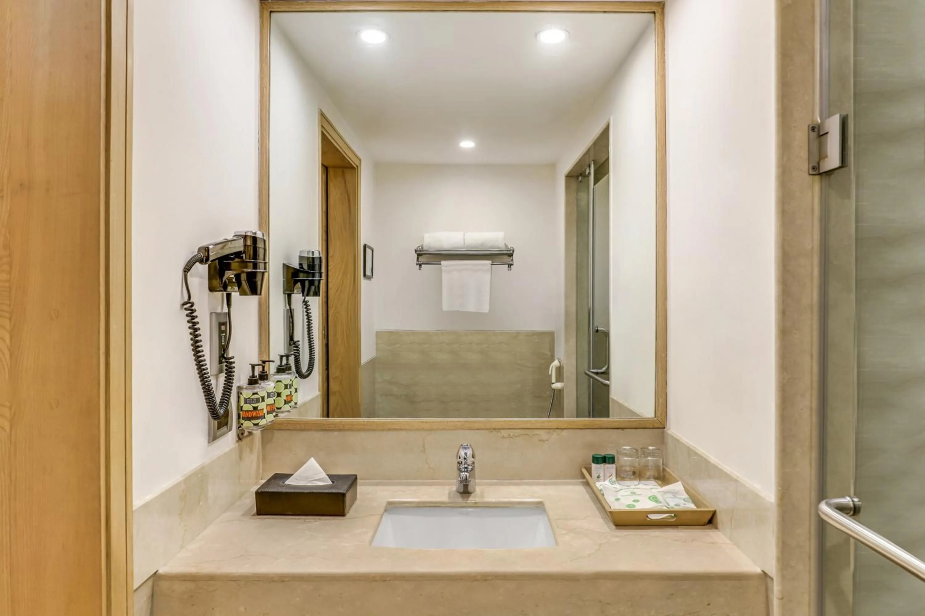 Bathroom in Lemon Tree Premier City Center
