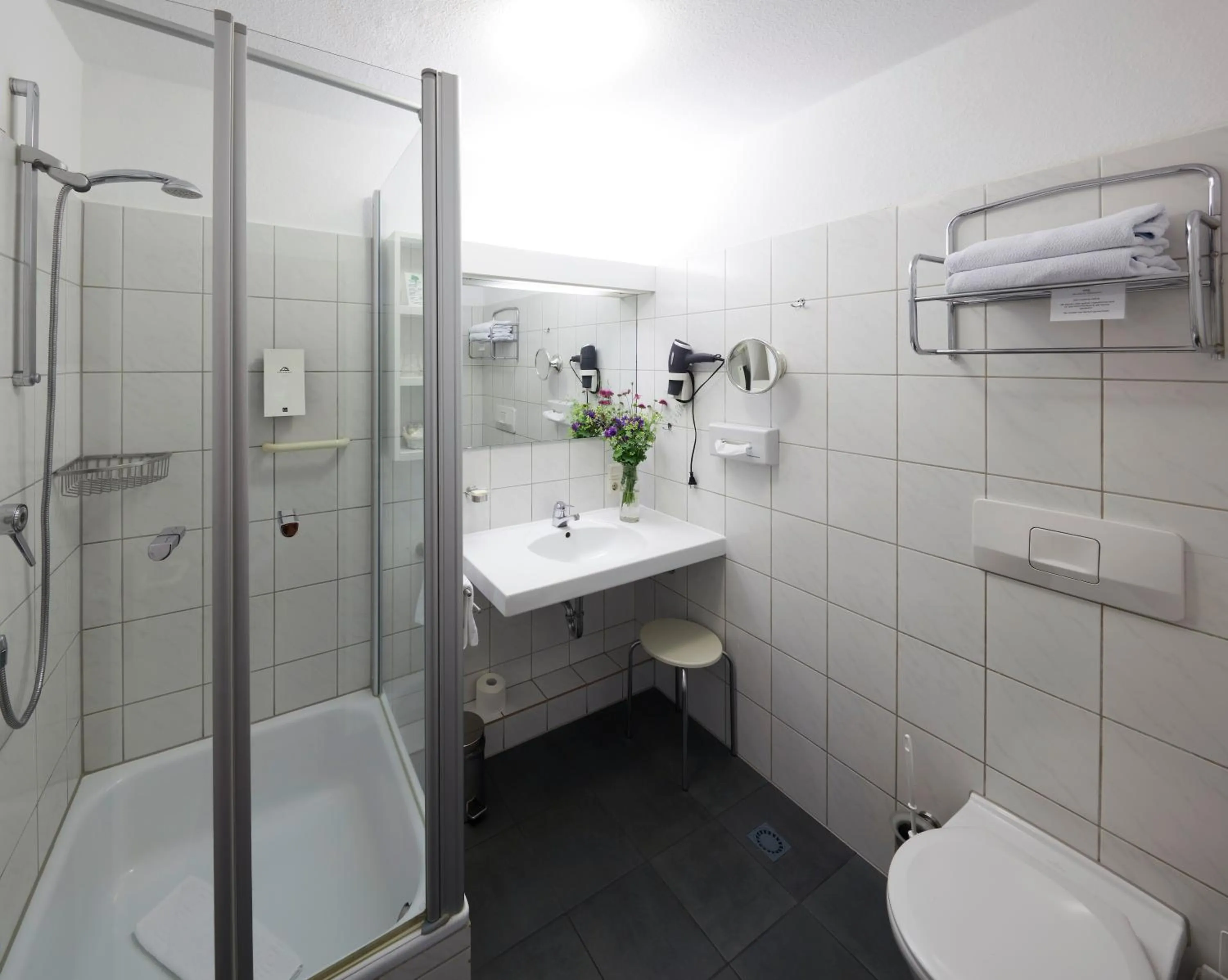 Bathroom in Waldhotel Bärenstein