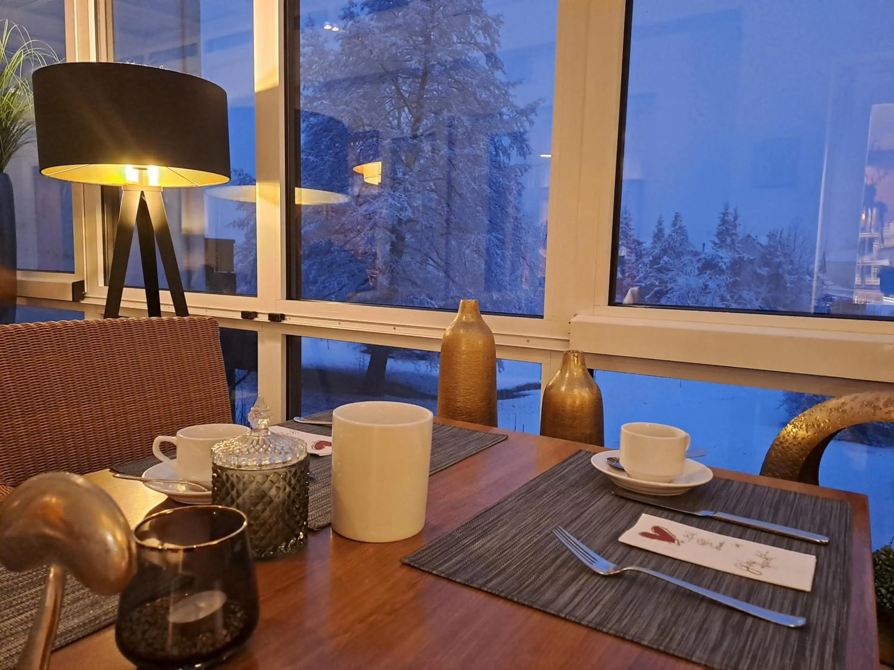 Winter in Waldhotel Bärenstein