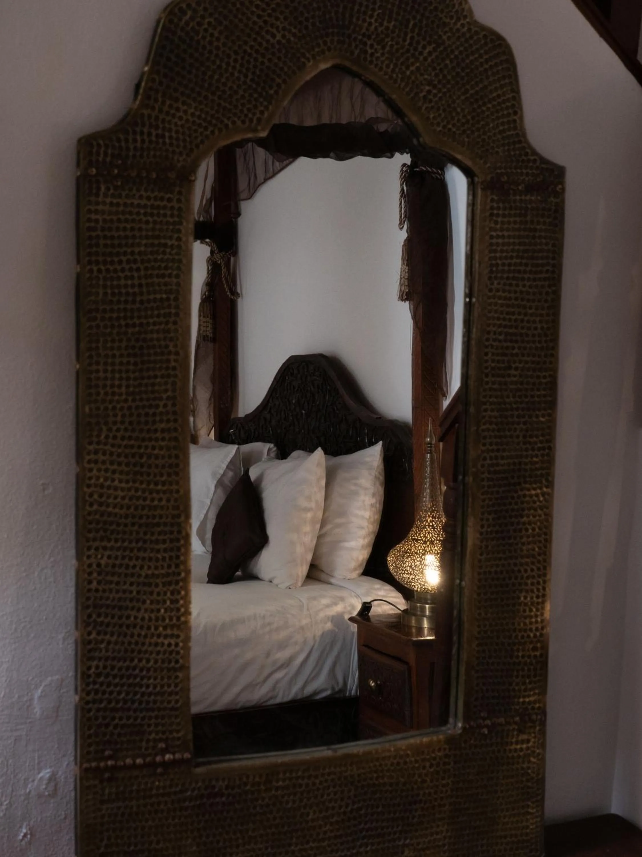 Bed in Riad Jamaï