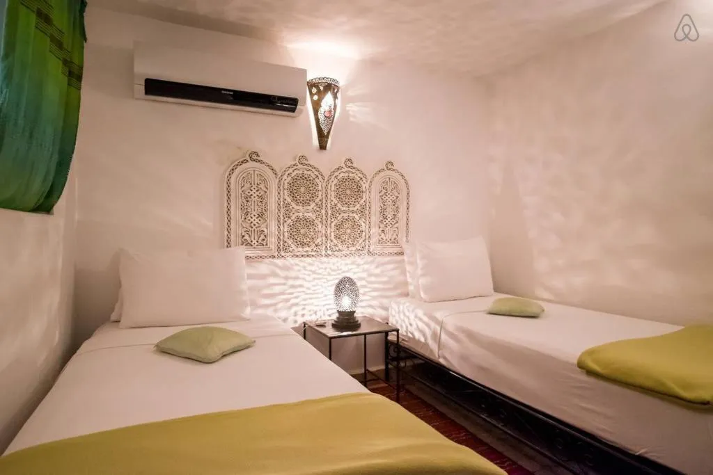 Photo of the whole room, Bed in Riad Jamaï