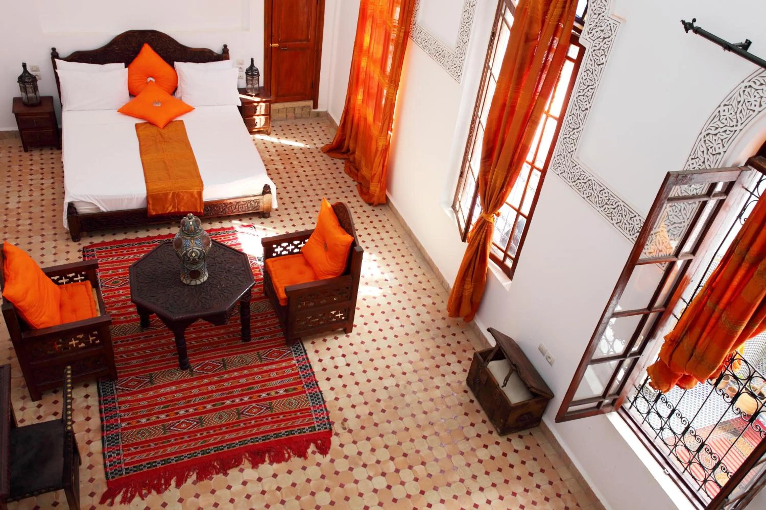 Photo of the whole room, Bed in Riad Jamaï