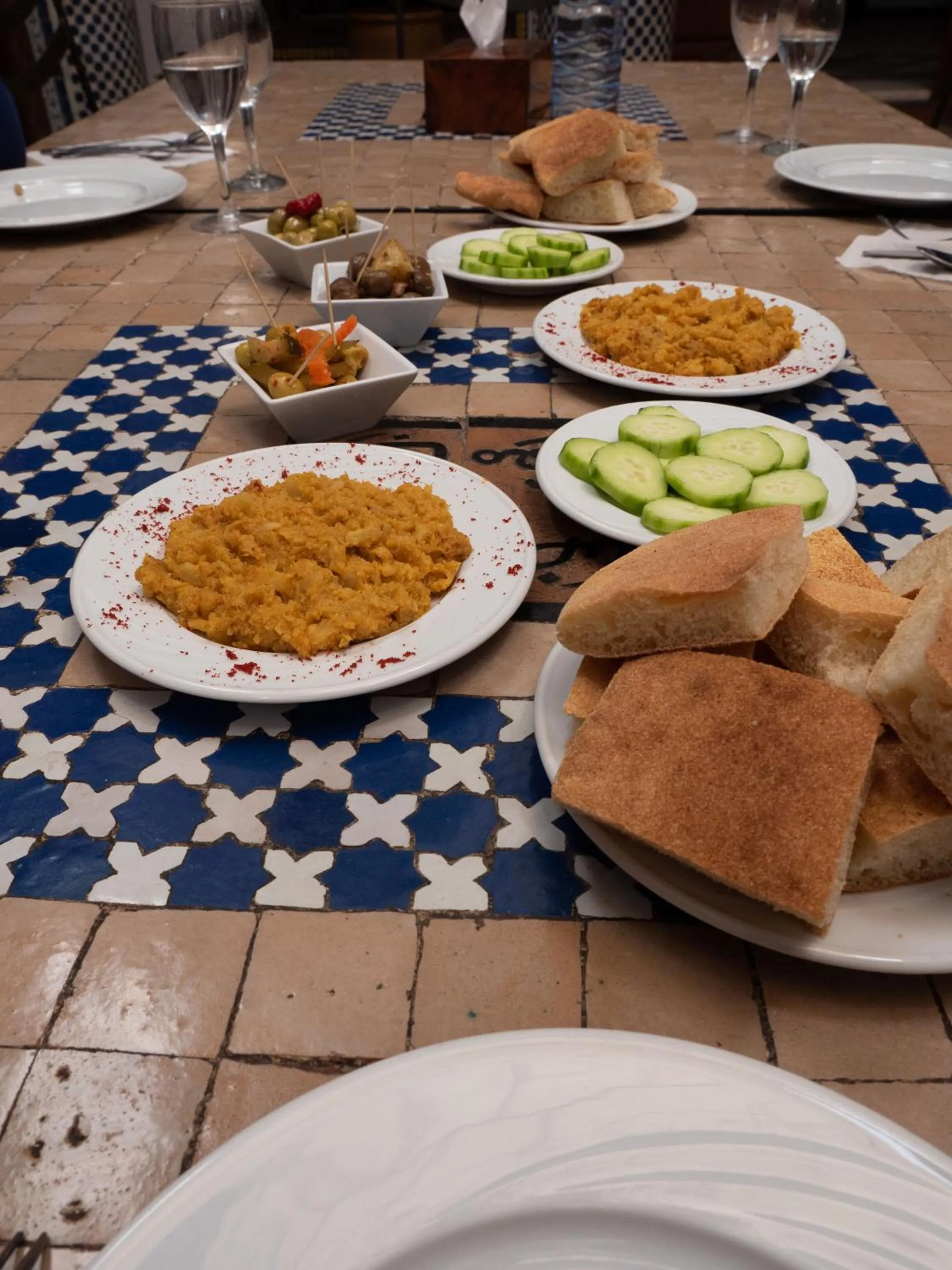 Breakfast in Riad Jamaï