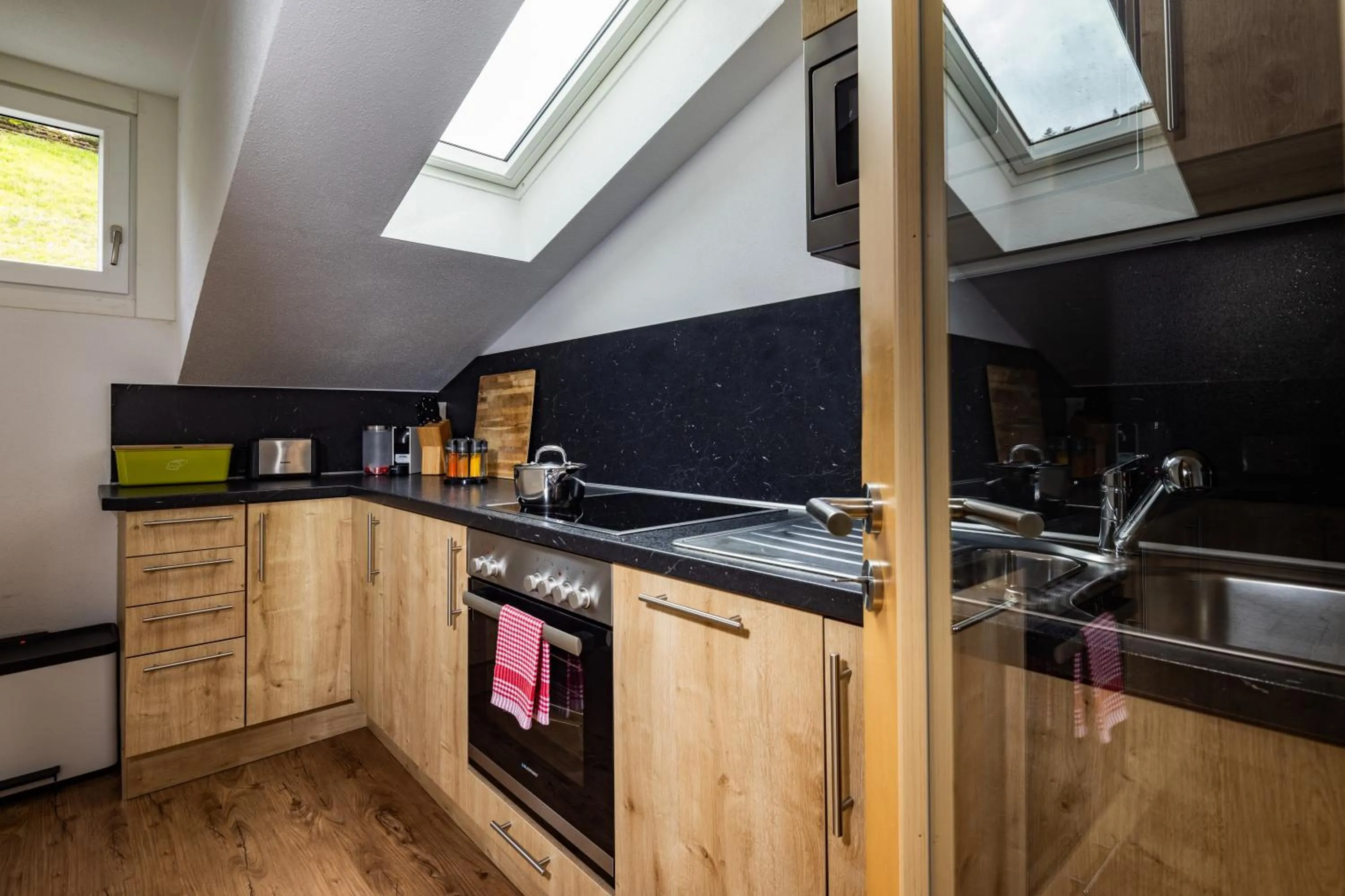kitchen in Hotel Gruenberger