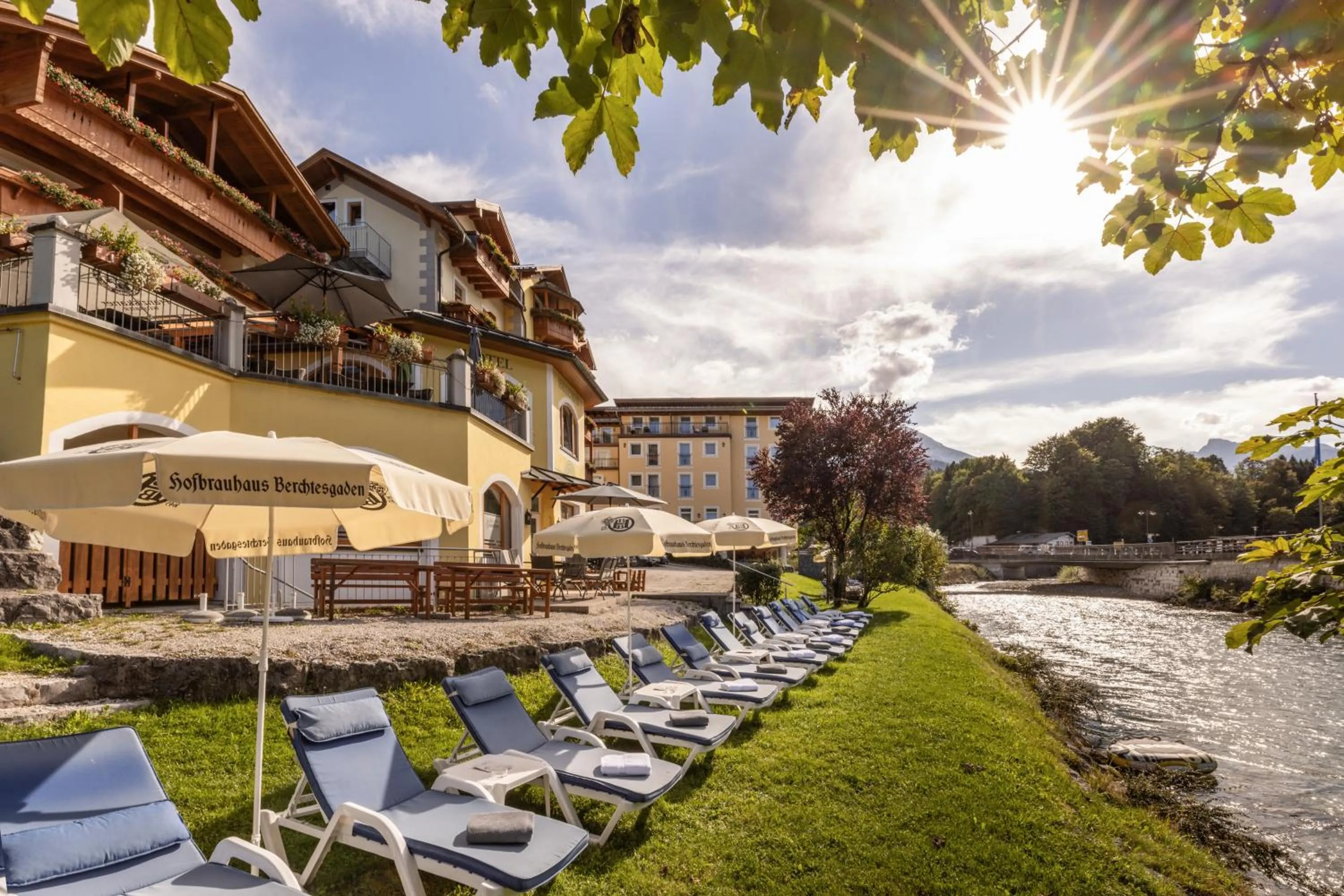 Garden in Hotel Gruenberger