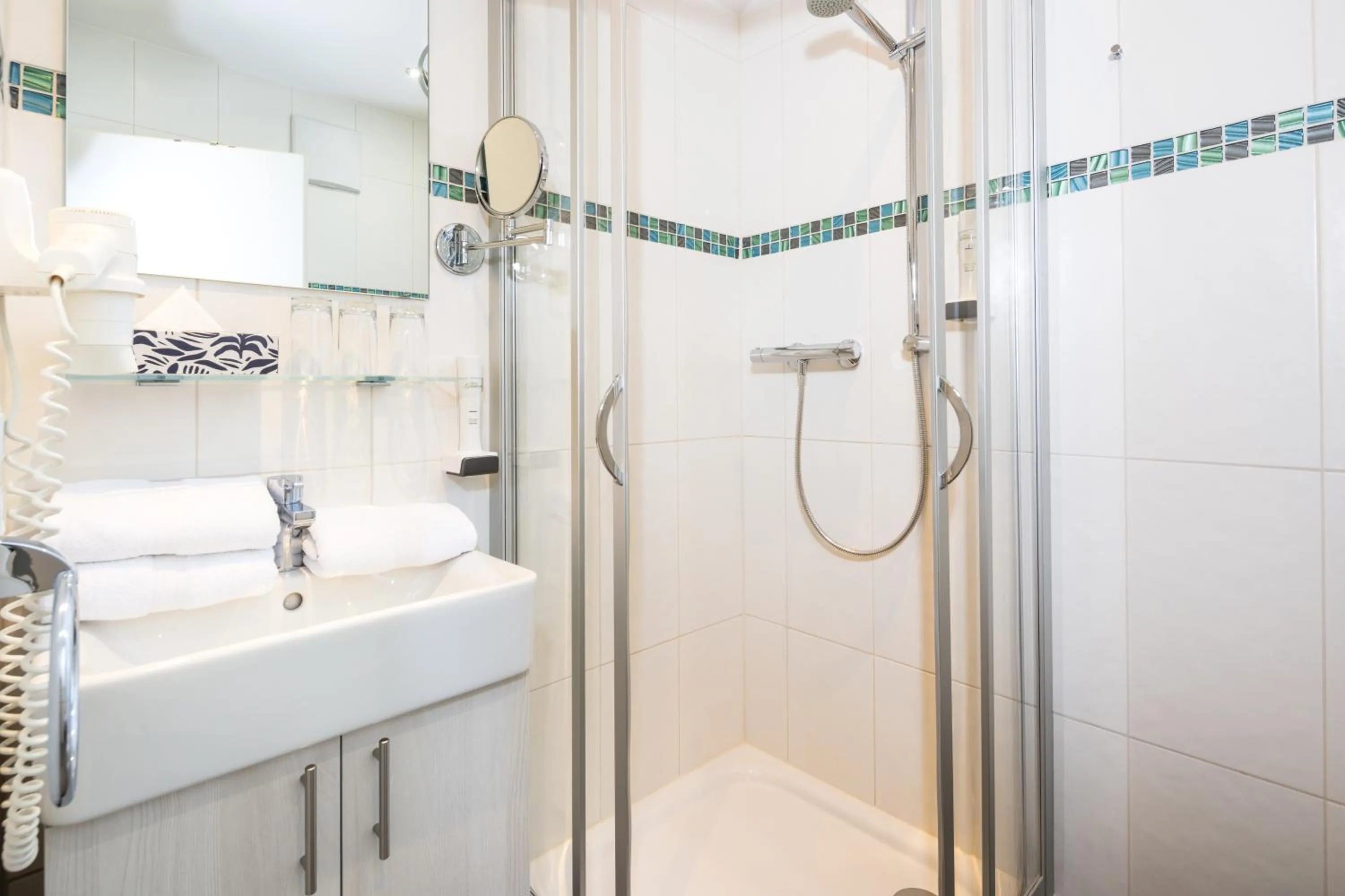 Bathroom in Hotel Gruenberger