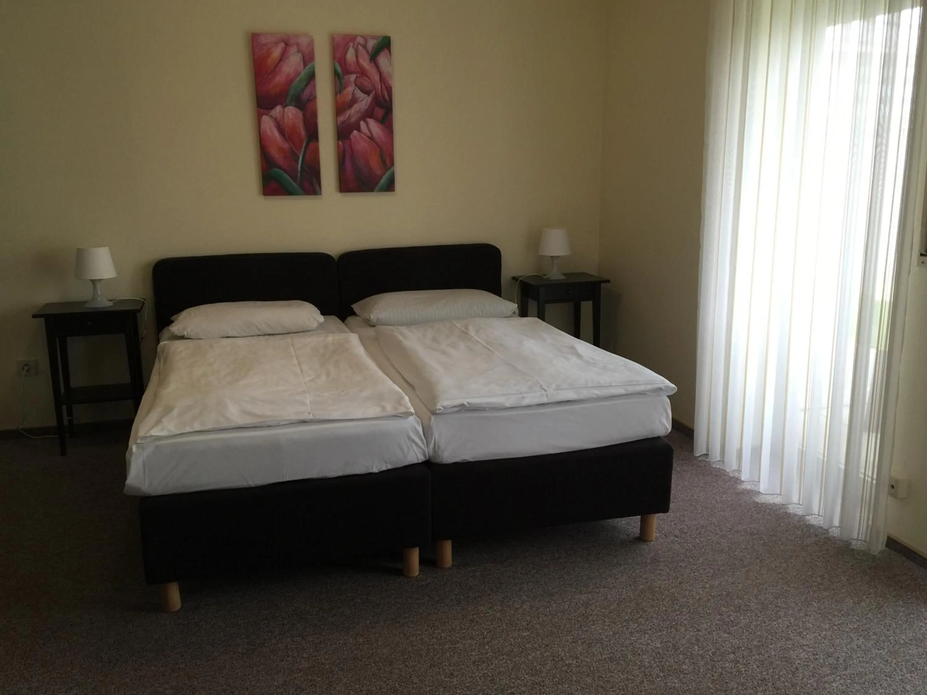 Bed in Hotel Gasthof Waldeck