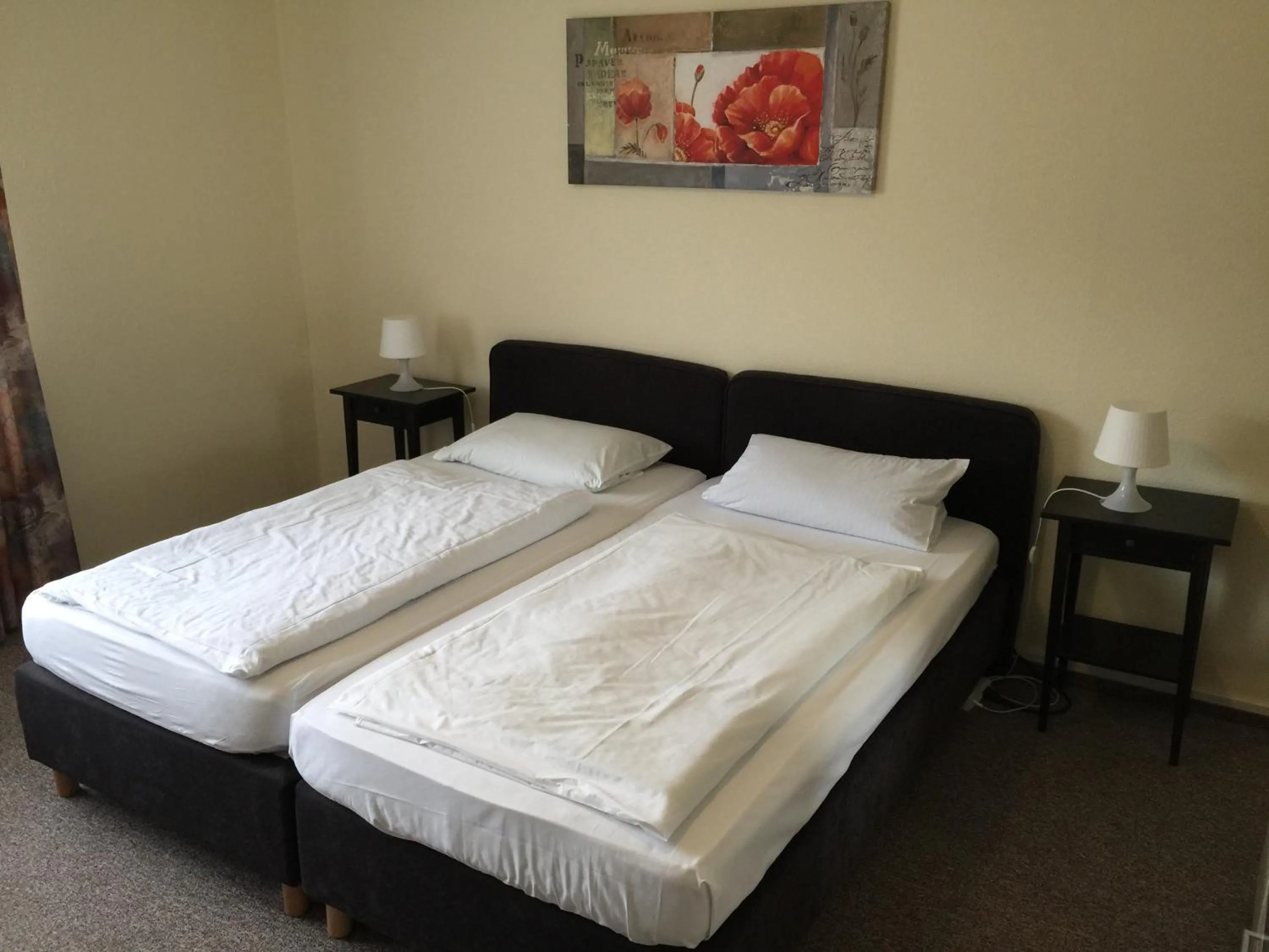 Bed in Hotel Gasthof Waldeck