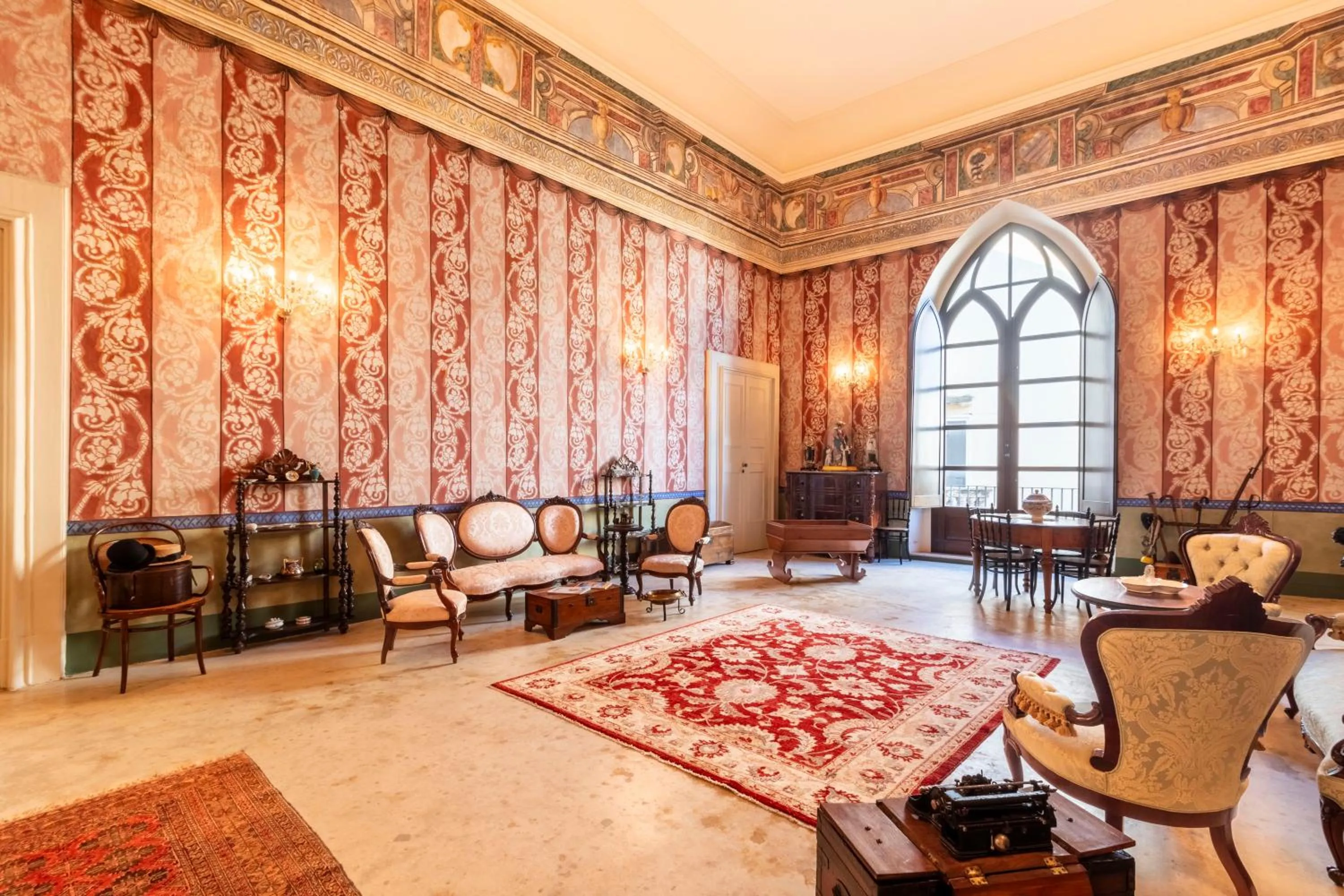 Living room in Palazzo Insula