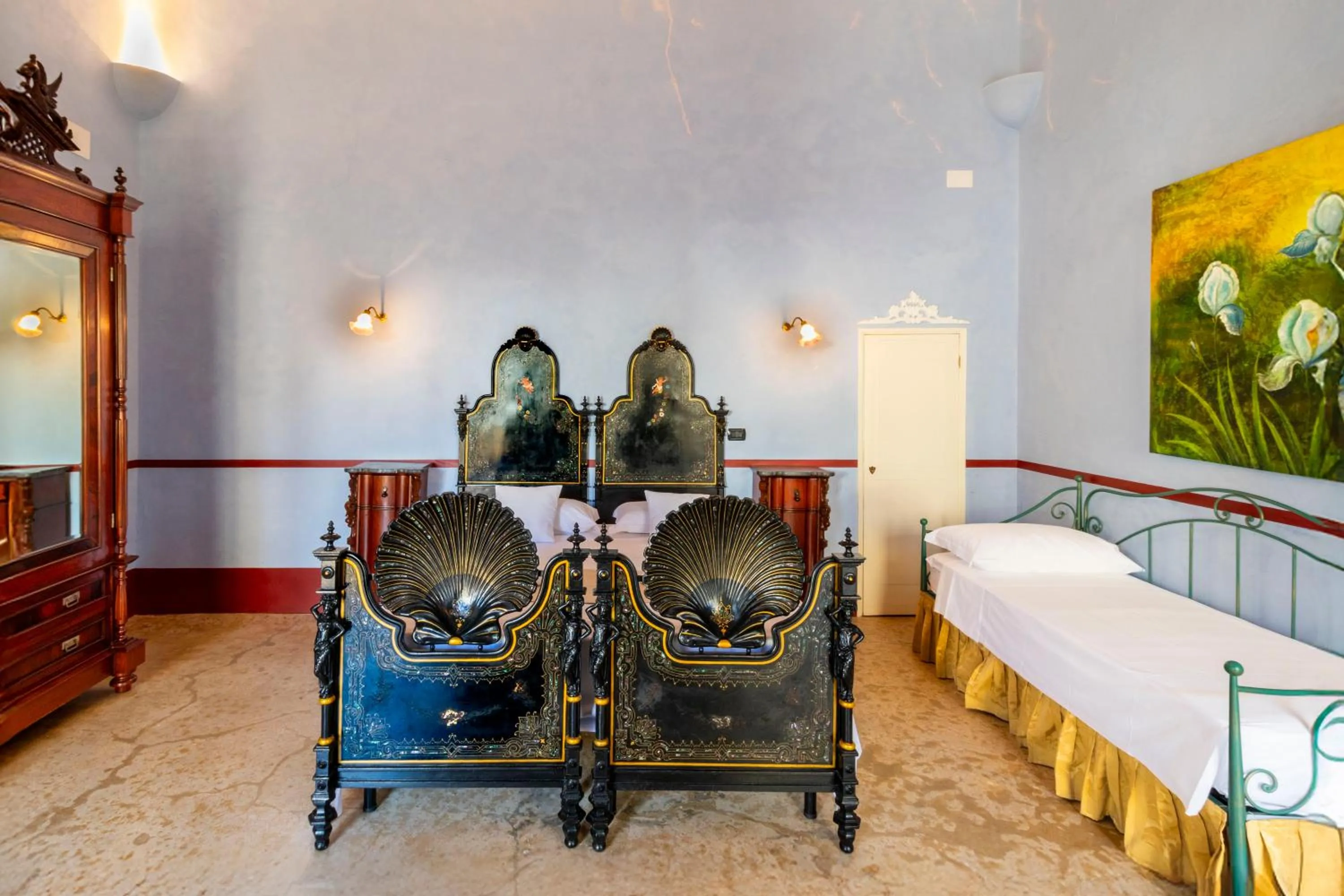 Bed in Palazzo Insula