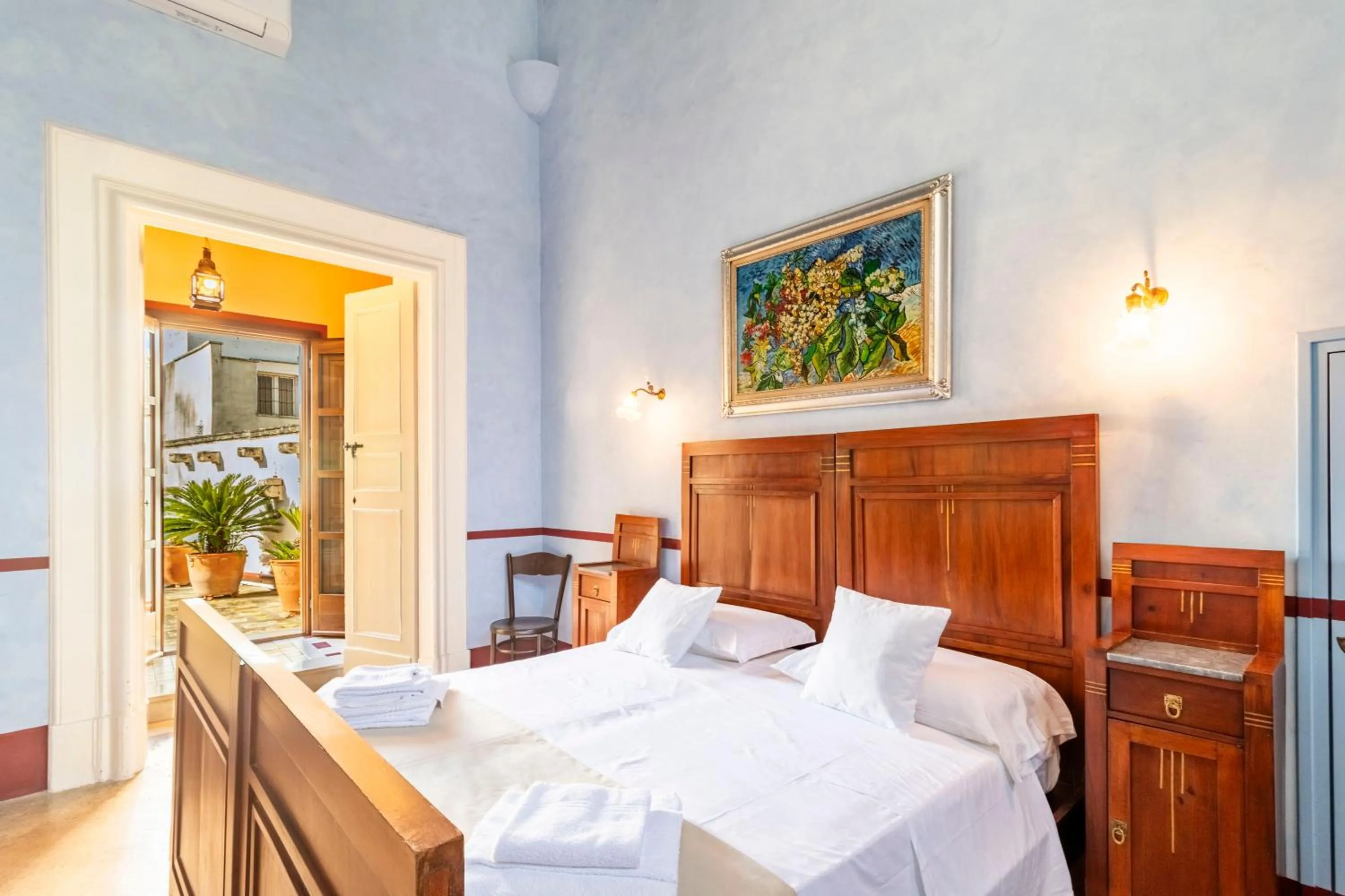 Bed in Palazzo Insula