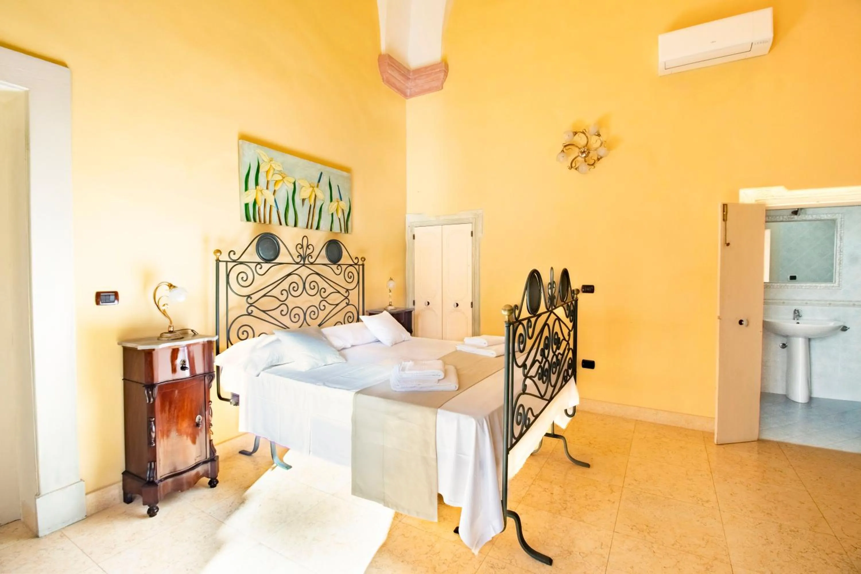 Bed in Palazzo Insula