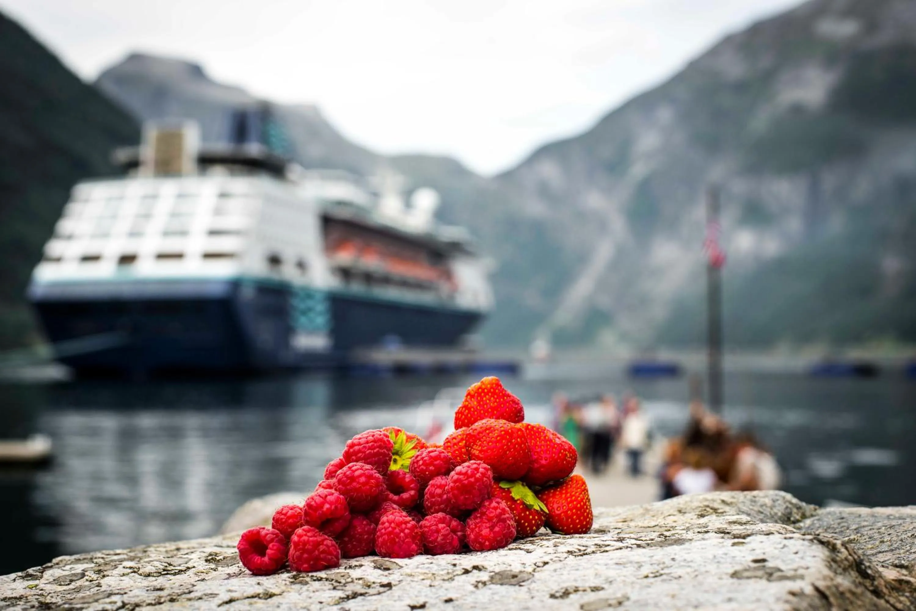 Food and drinks in Havila Hotel Geiranger
