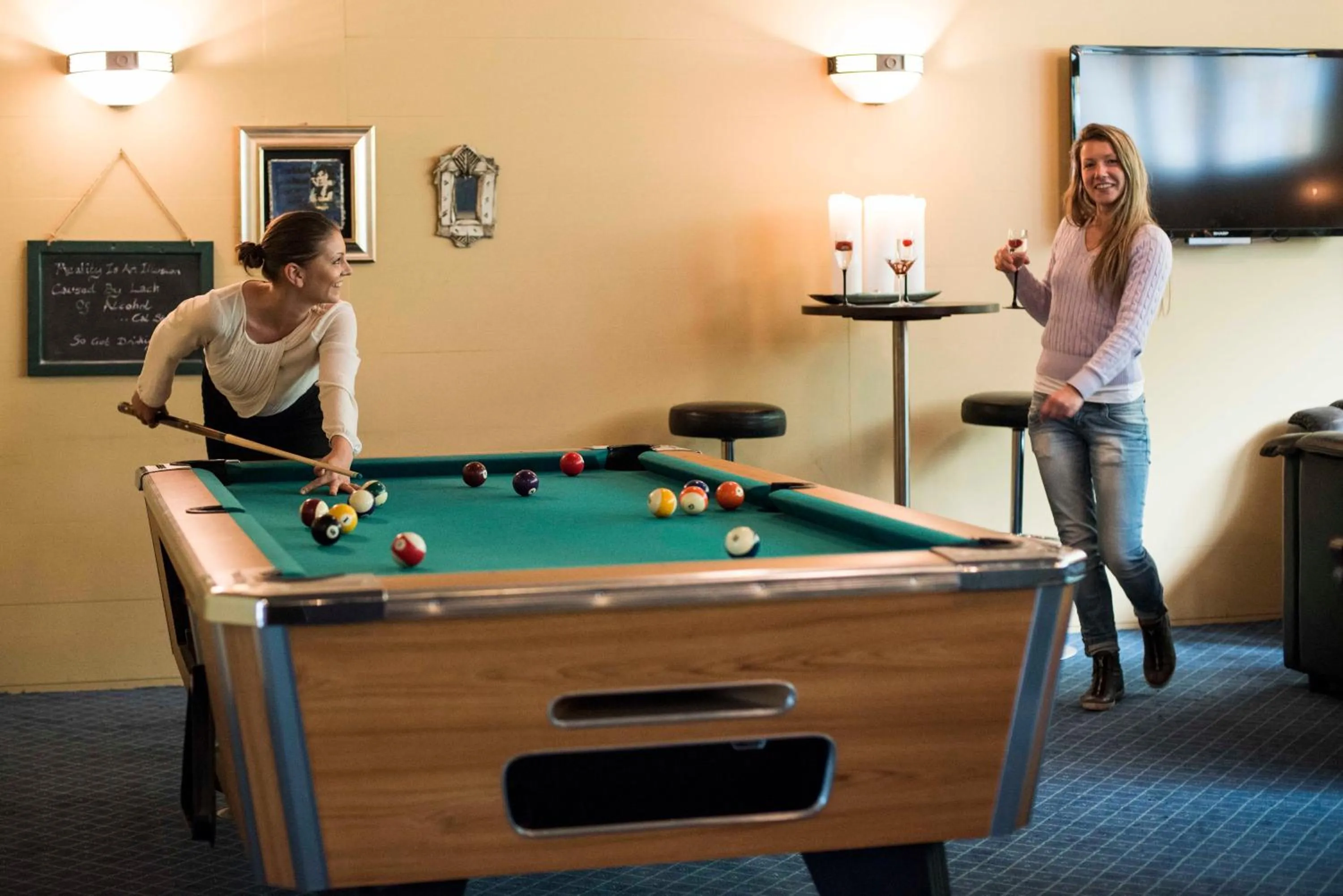 People in Havila Hotel Geiranger