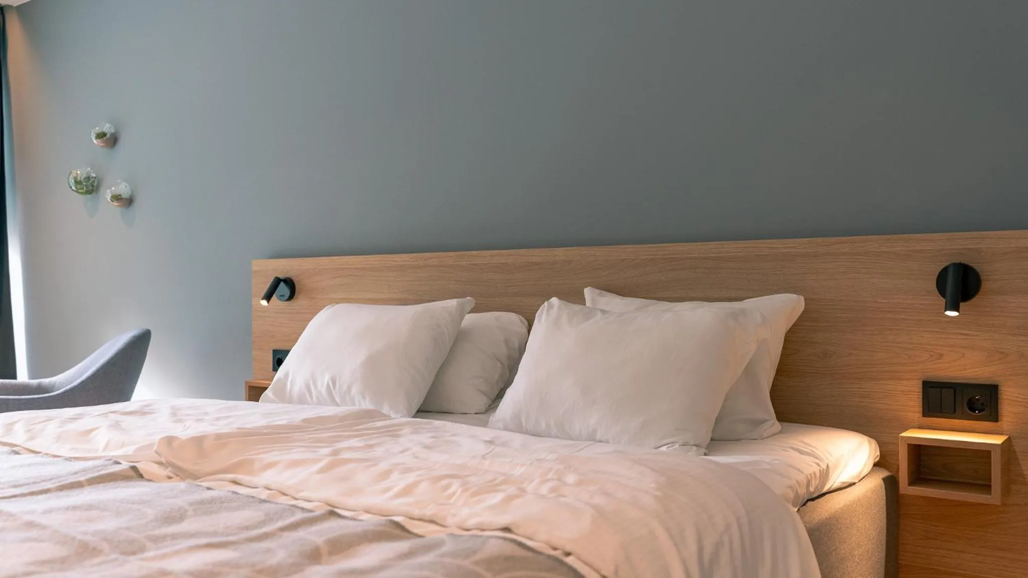 Bed in Havila Hotel Geiranger