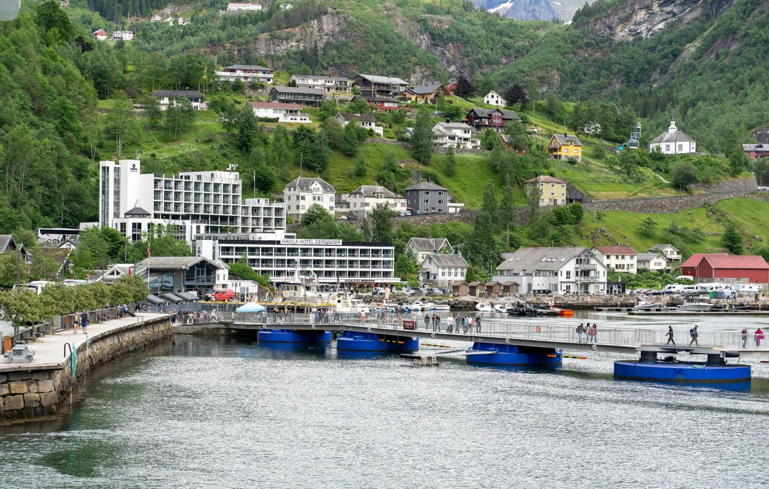 Property building in Havila Hotel Geiranger