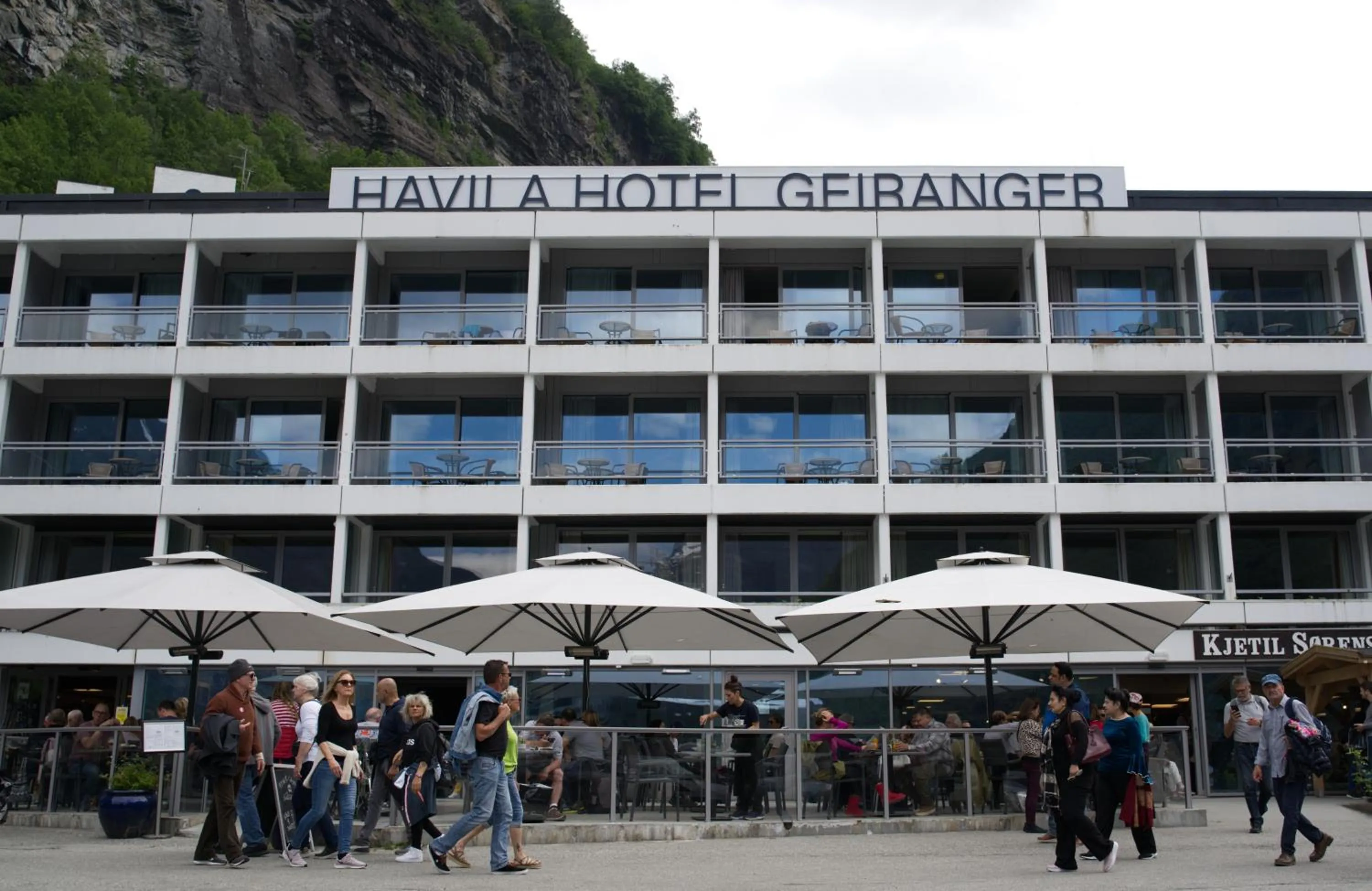 Restaurant/places to eat in Havila Hotel Geiranger