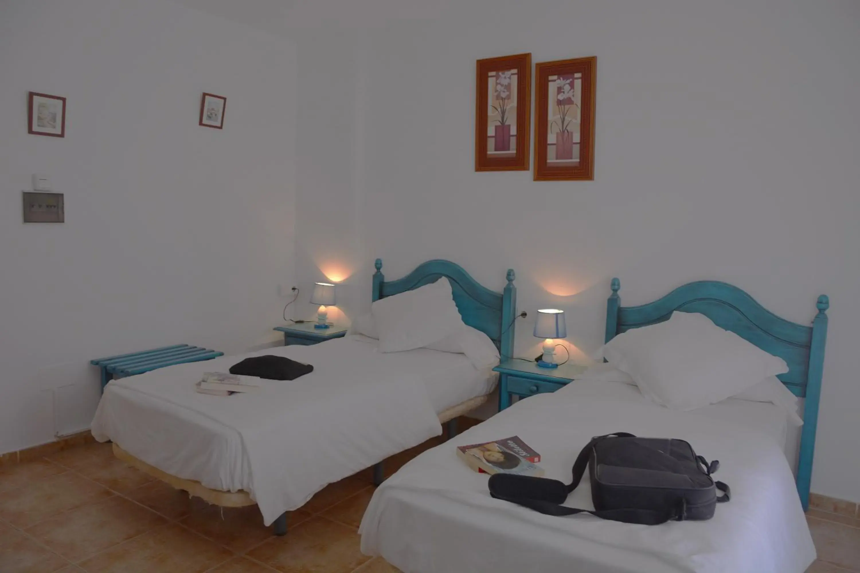 Bed in Hotel Al-Andalus Bed in Hotel Al-Andalus