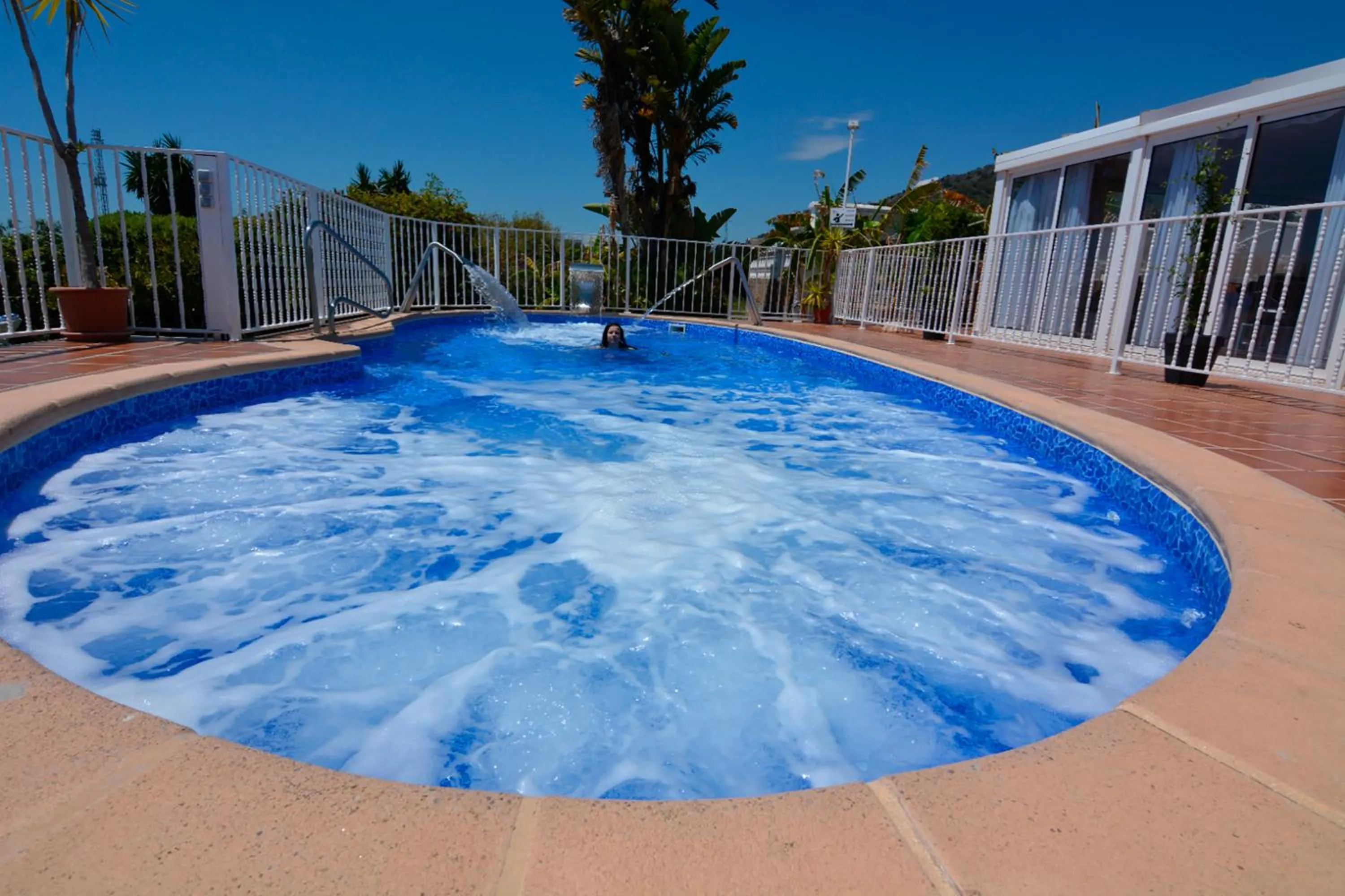 Garden in Hotel Al-Andalus