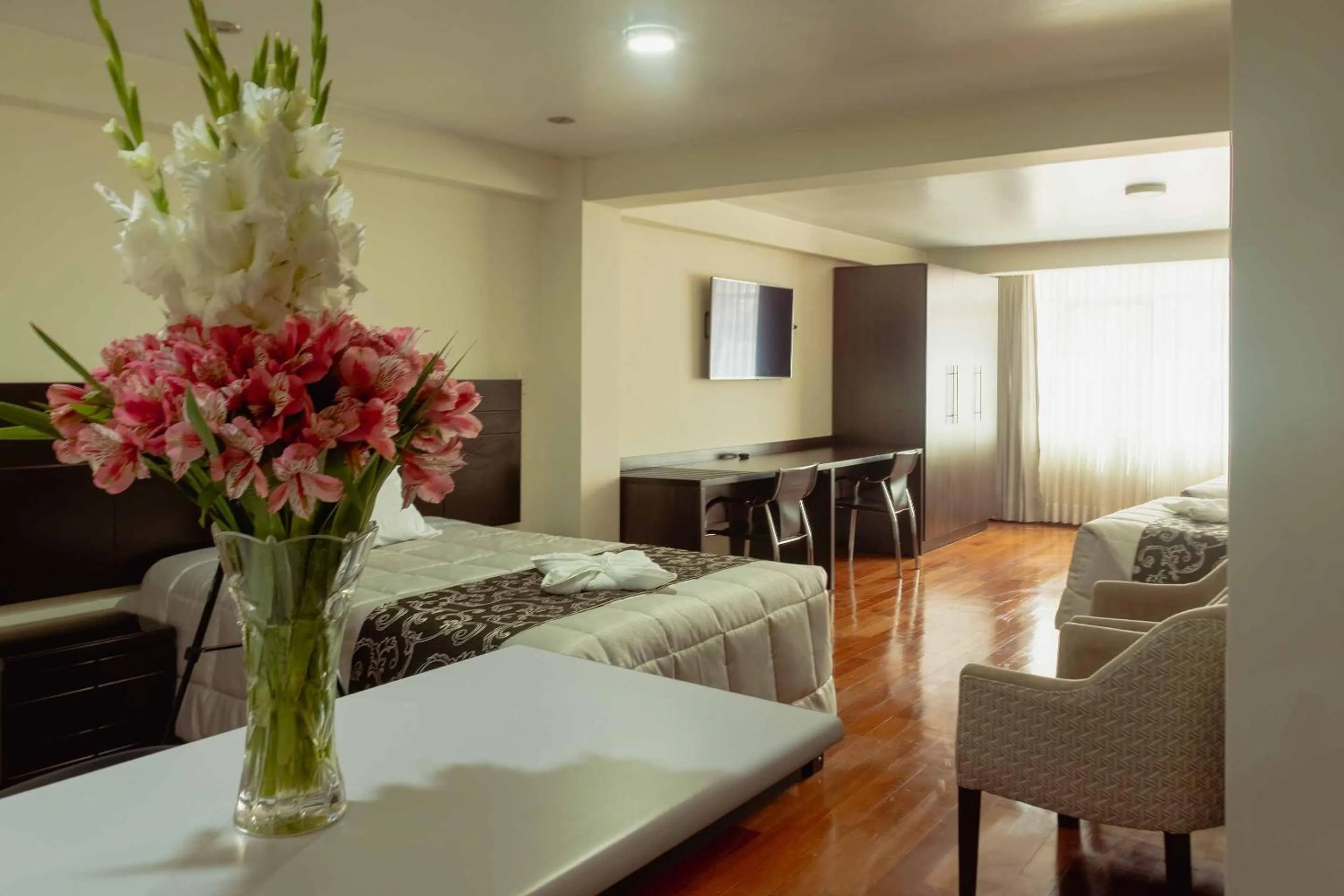 Bedroom, Bed in Group House Apart Hotel