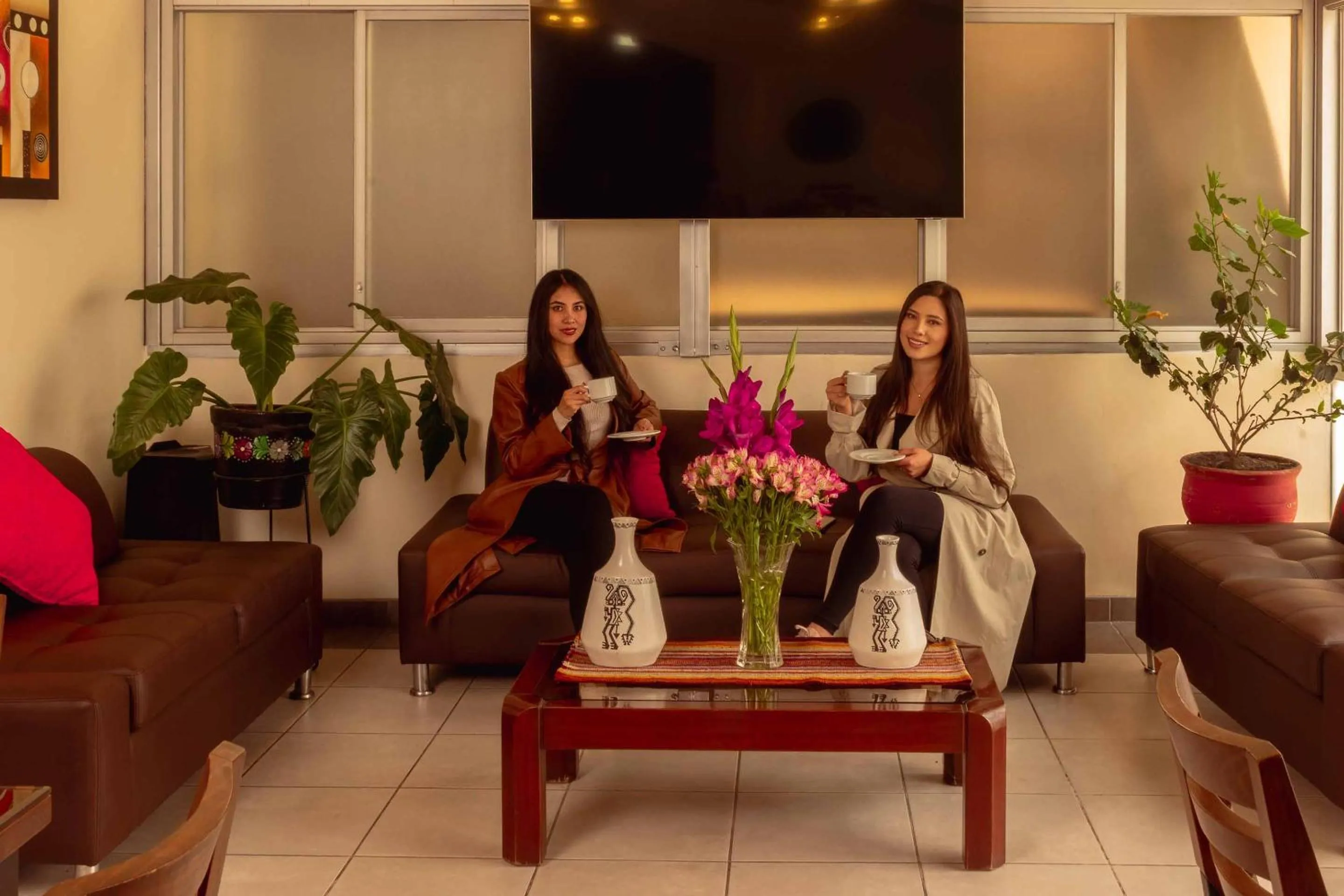 Living room in Group House Apart Hotel