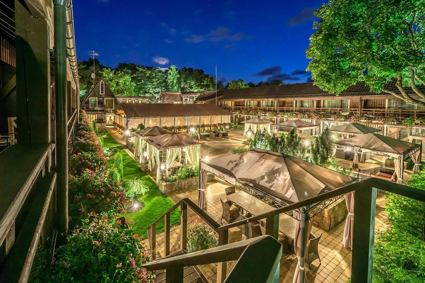 Spring in Hotel Pušų paunksnėje