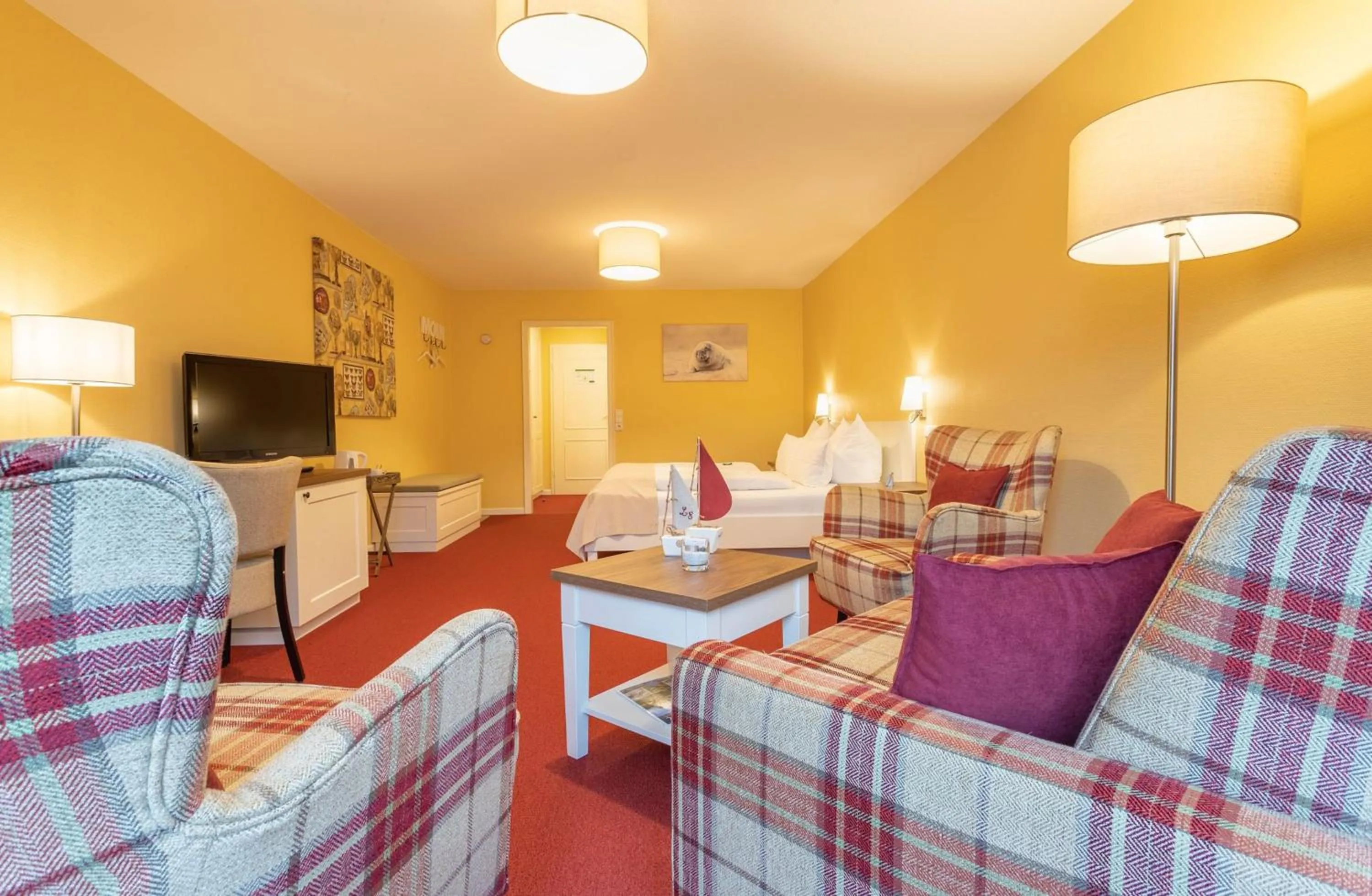 TV and multimedia in Hotel Landhaus Ellerbrock