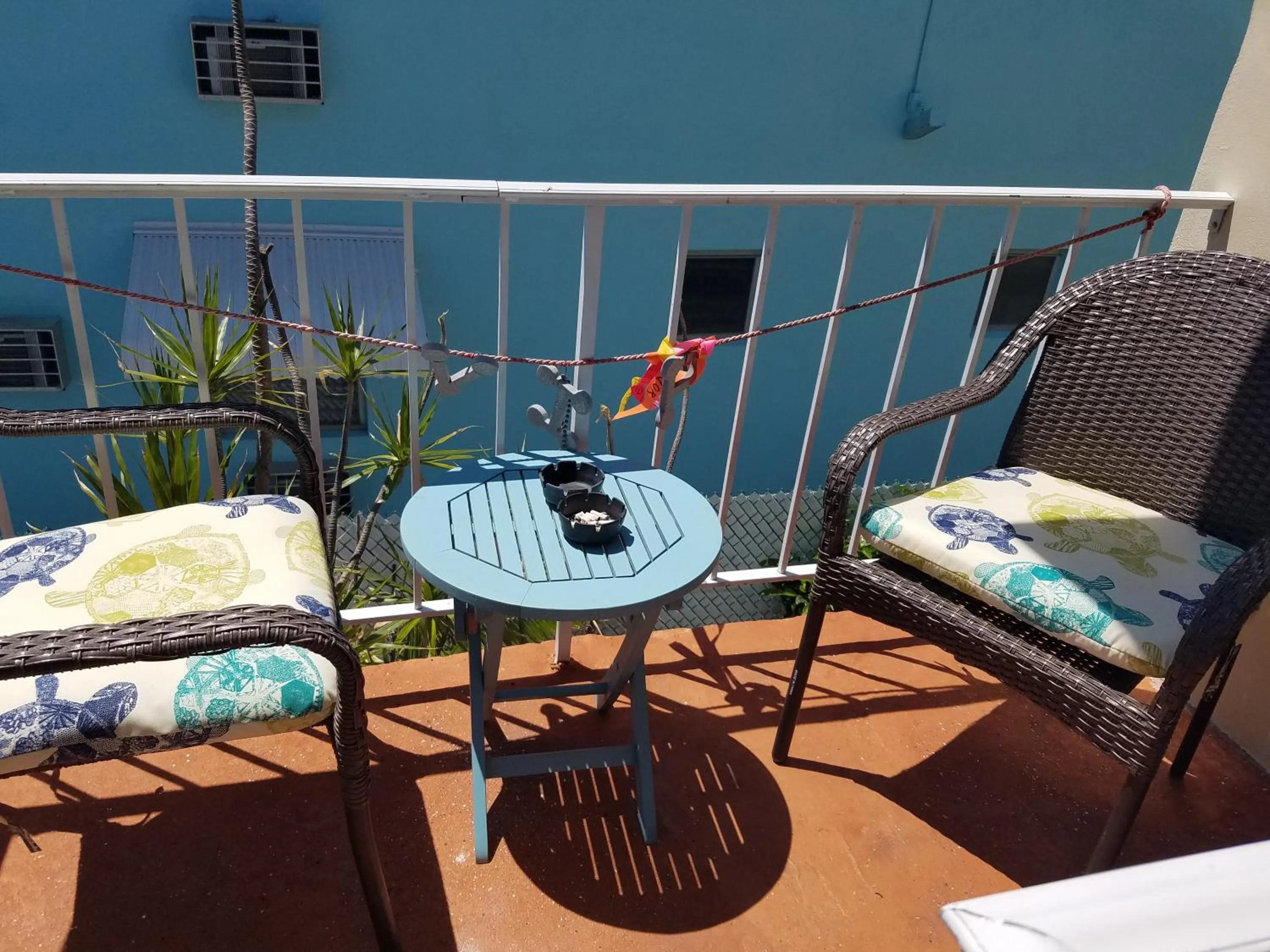 Balcony/Terrace in Ashley Brooke Beach Resort