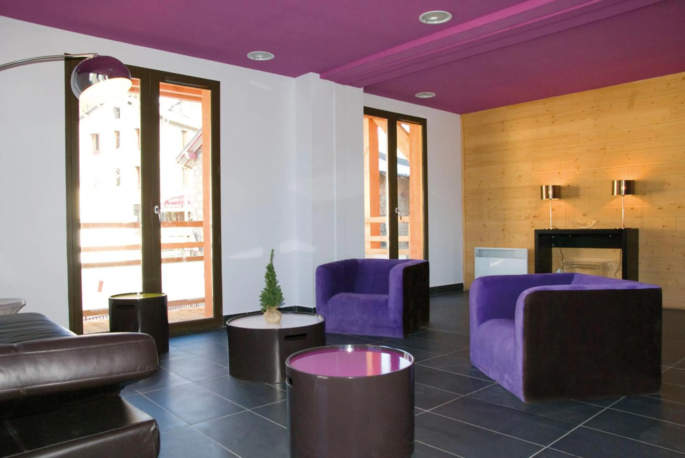Lobby or reception in Lagrange Vacances Le Pic de l'Ours