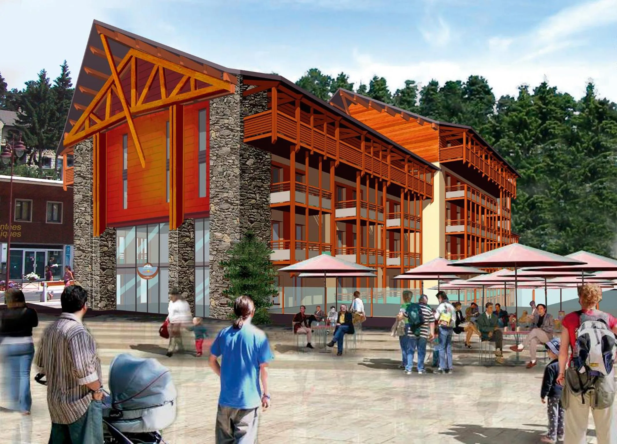 Facade/entrance in Lagrange Vacances Le Pic de l'Ours