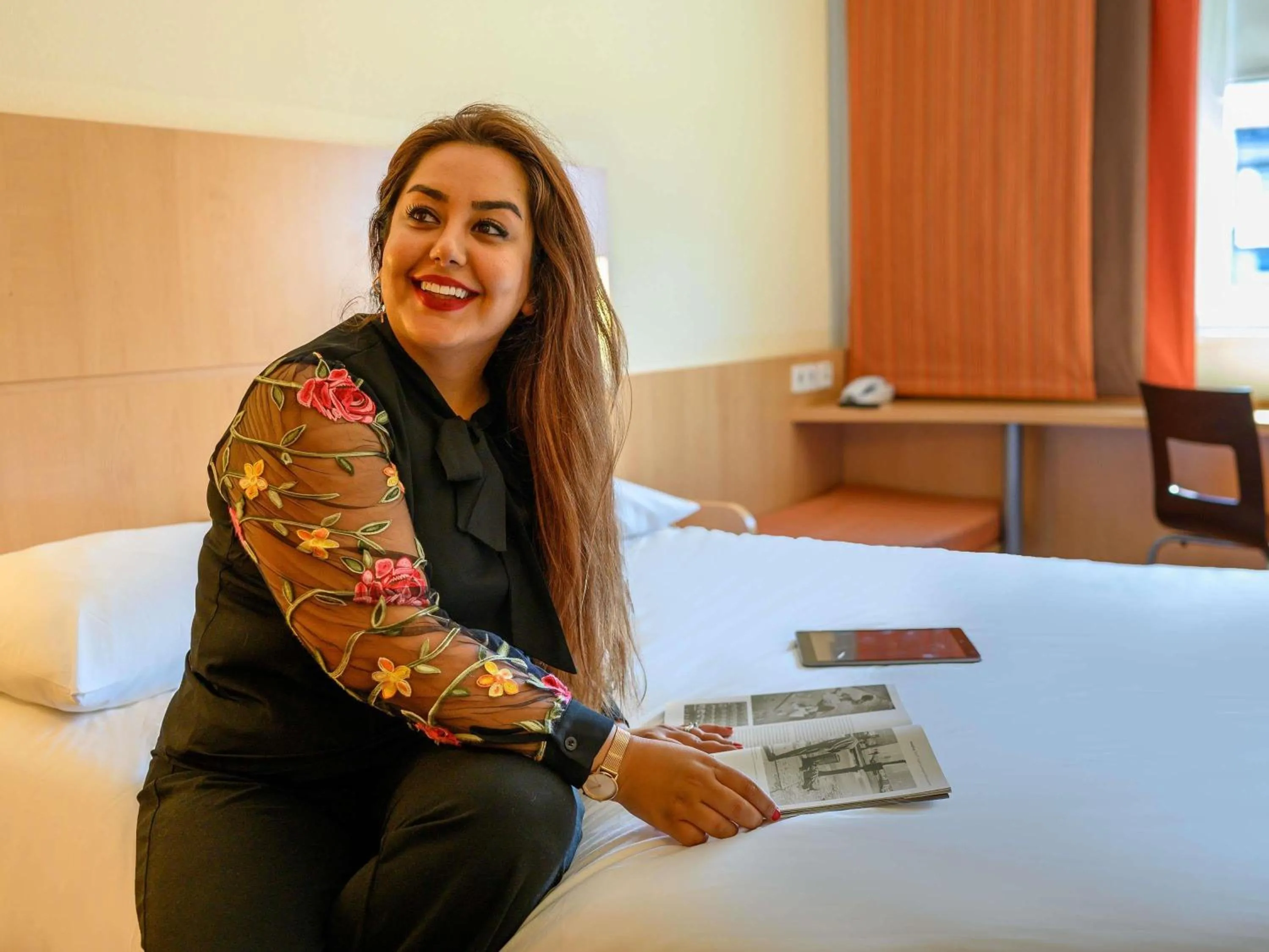 Bedroom, Bed in ibis Stuttgart Airport Messe