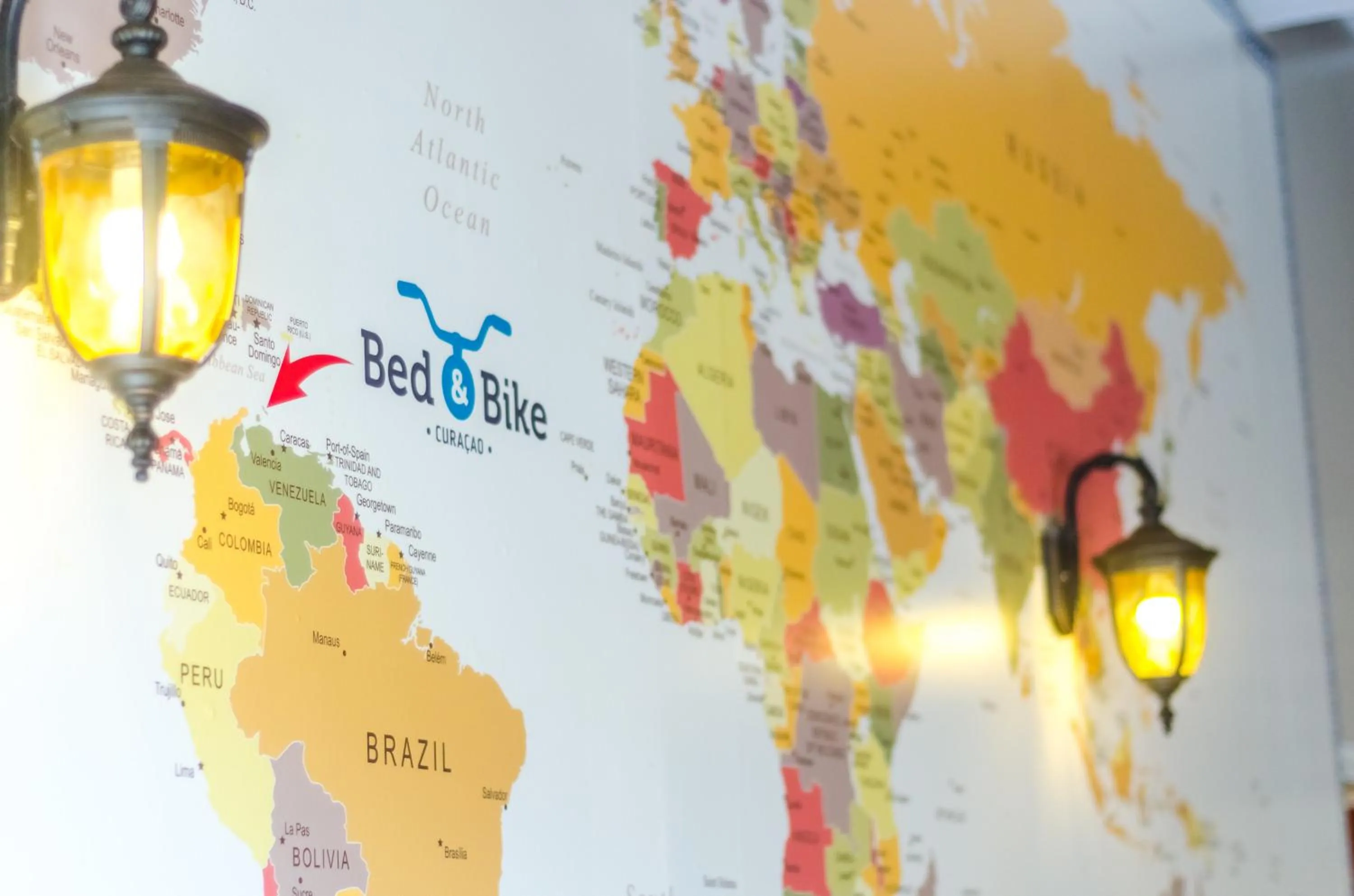 Restaurant/places to eat in Bed & Bike Curacao - Pietermaai