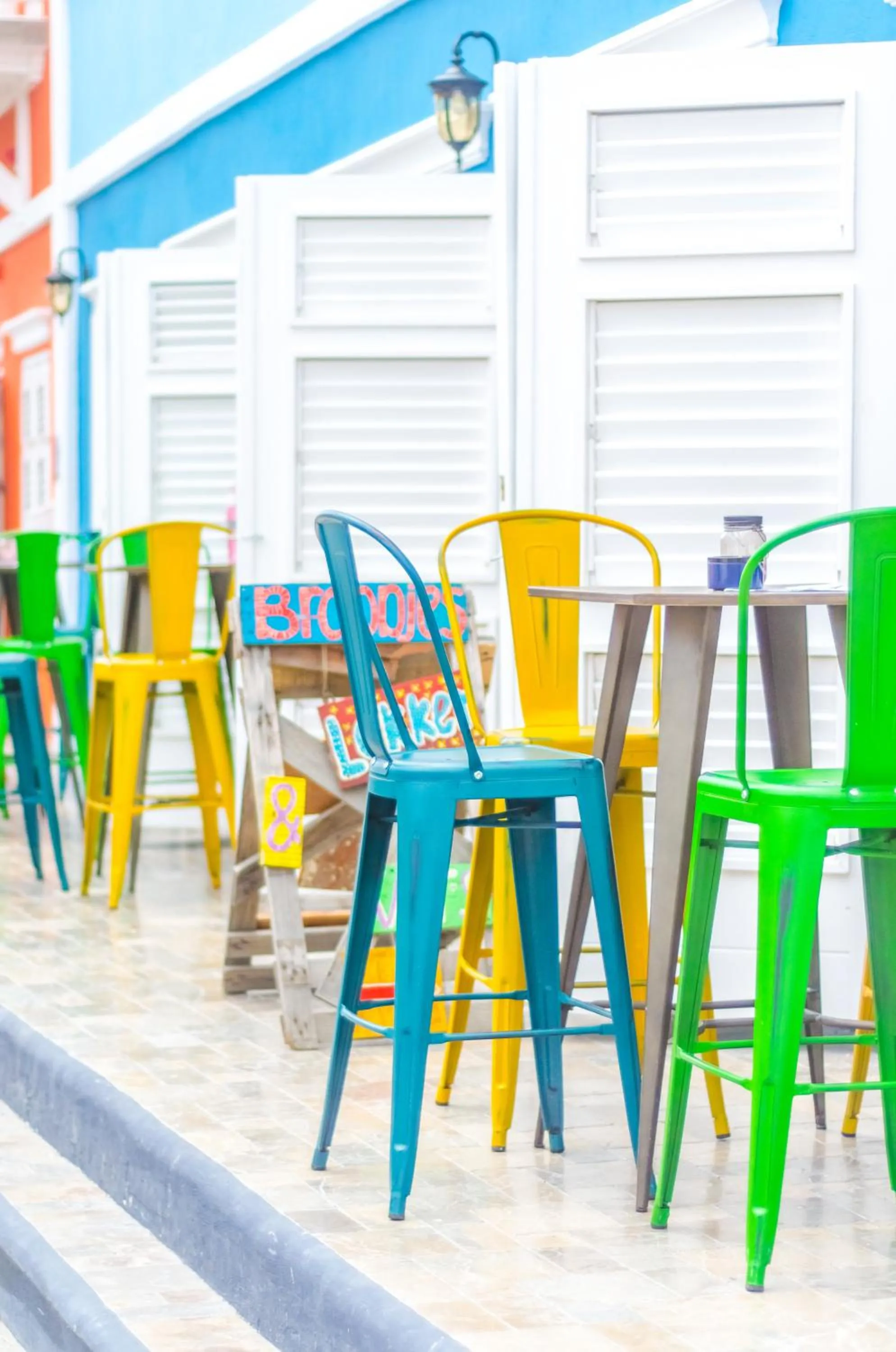 Restaurant/places to eat in Bed & Bike Curacao - Pietermaai