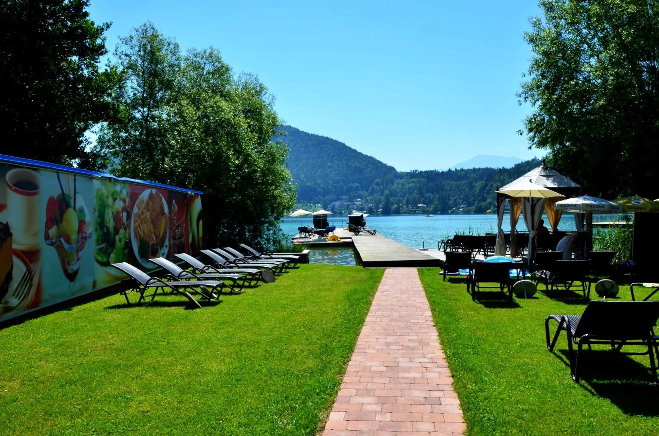Garden in Hotel Silvia