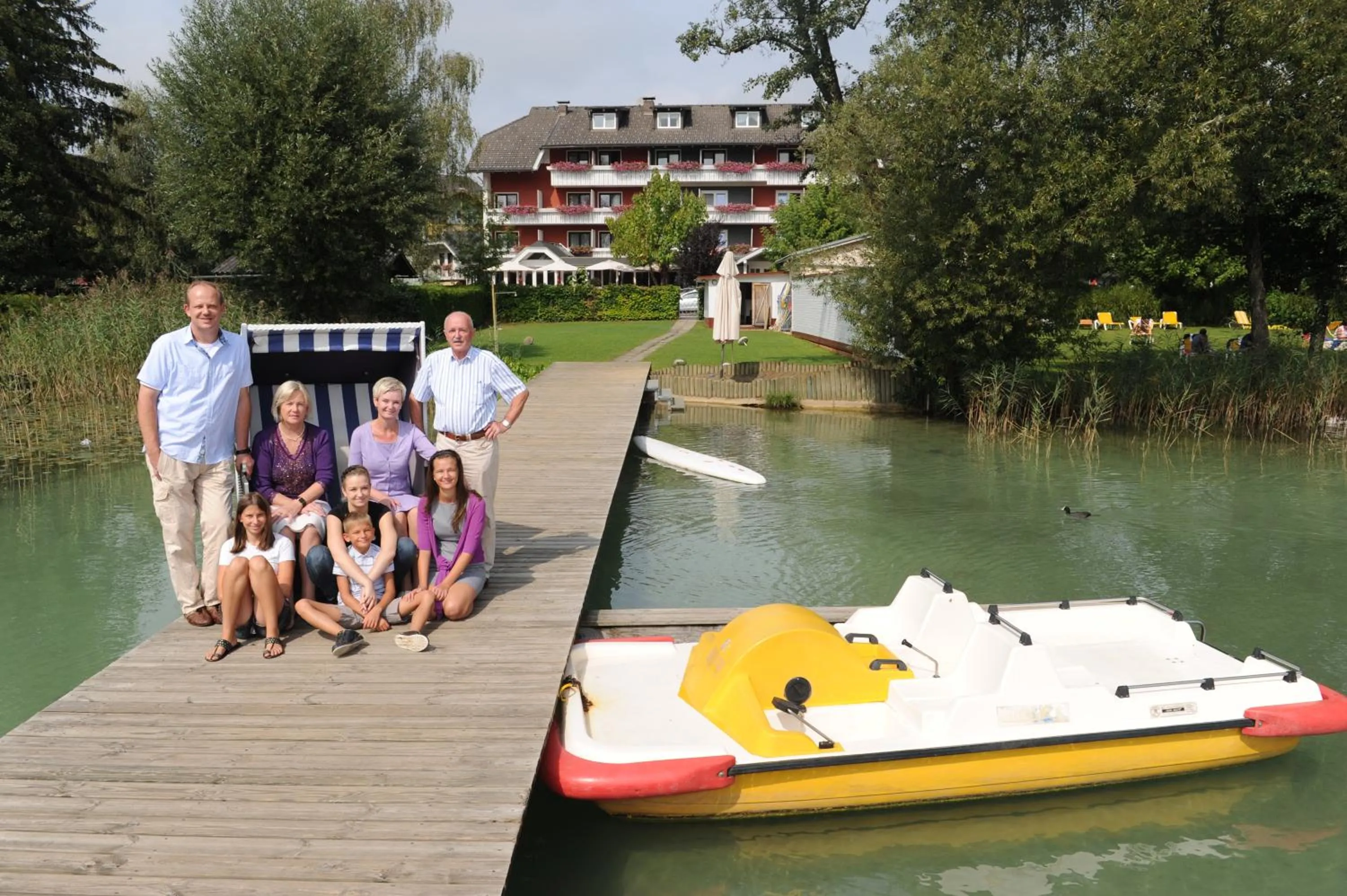 Facade/entrance in Hotel Silvia