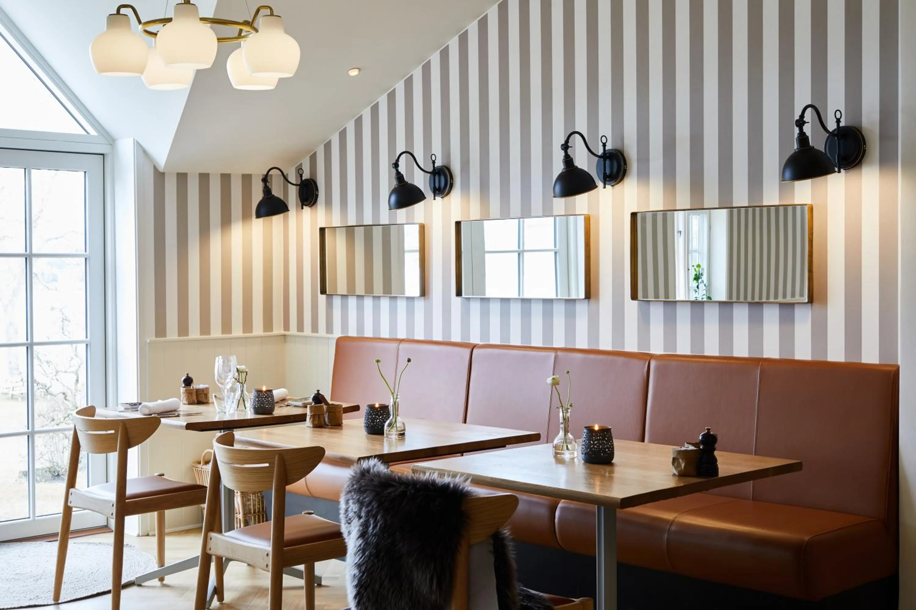 Restaurant/places to eat in Gl. Avernæs Sinatur Hotel & Konference