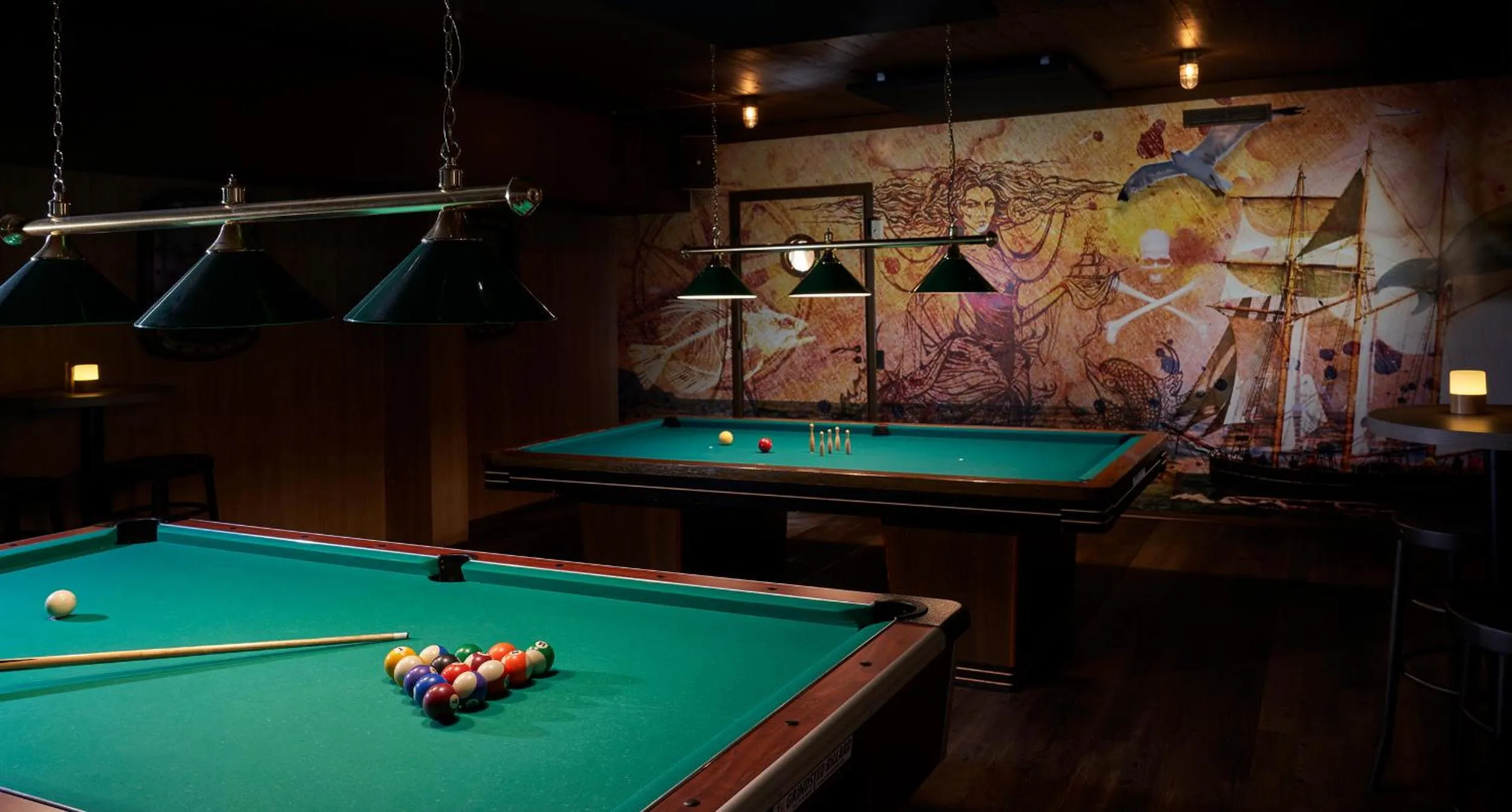Billiard in Gl. Avernæs Sinatur Hotel & Konference