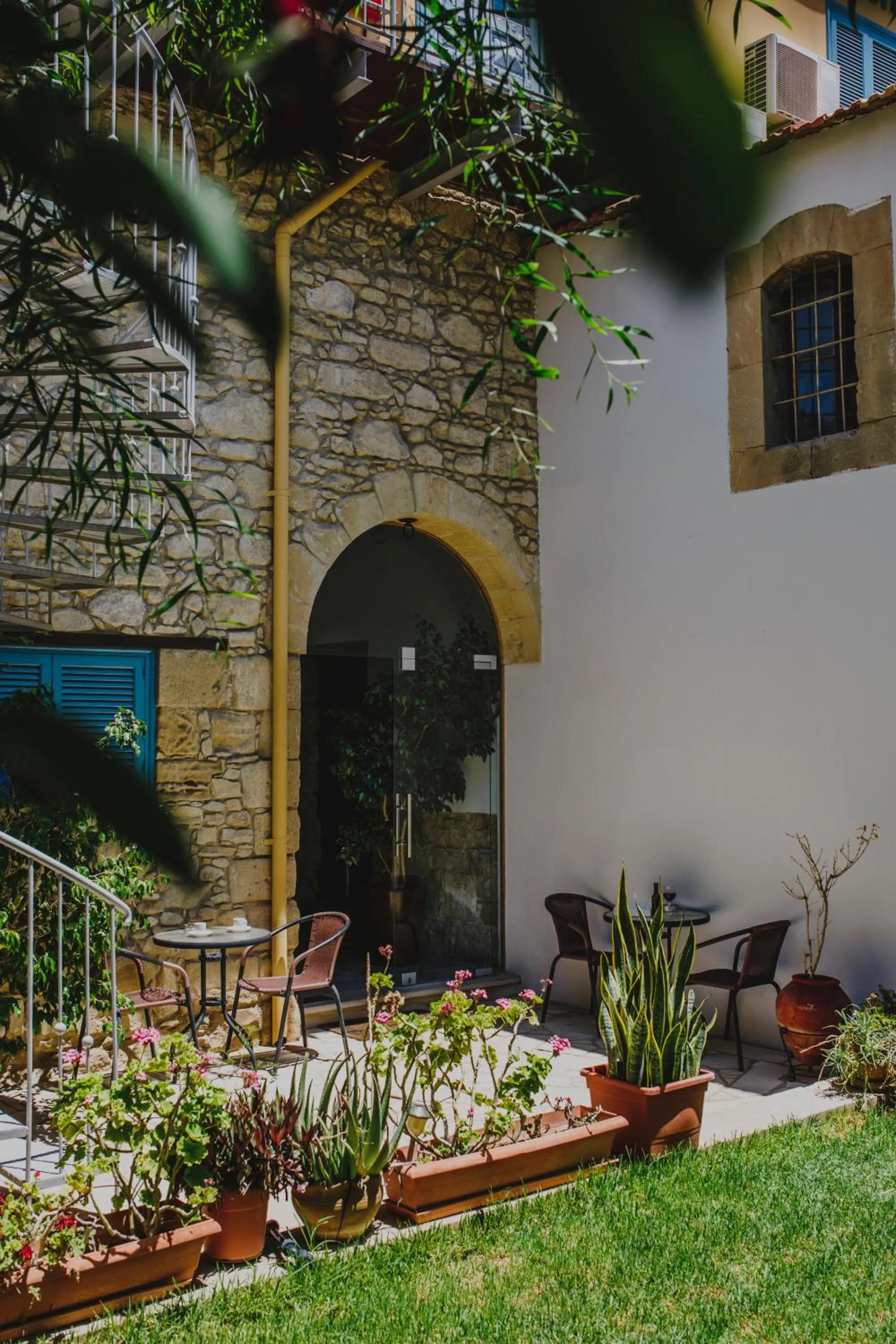 Patio in Alkisti City Hotel