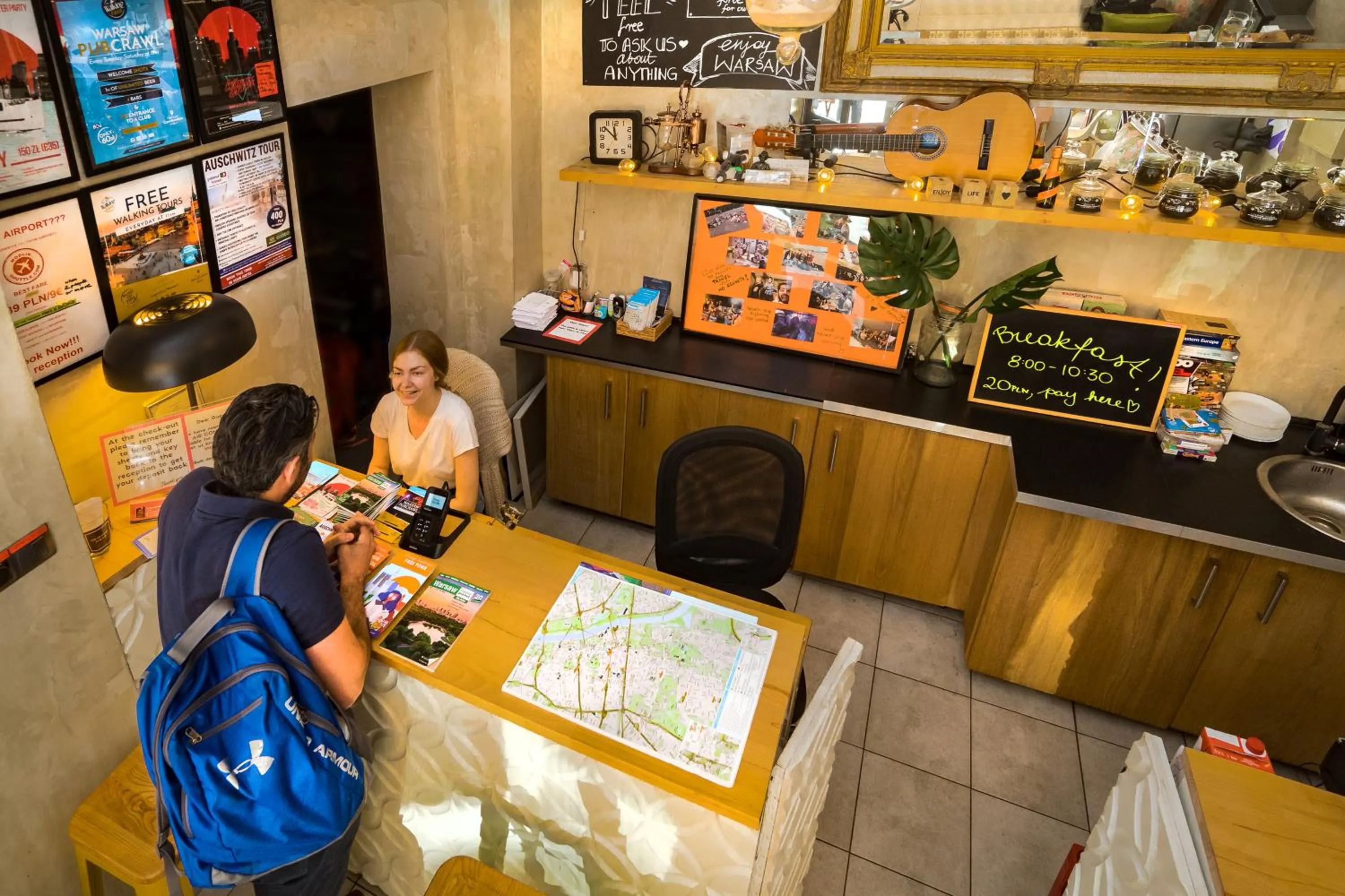 Lobby or reception in Oki Doki OLD TOWN