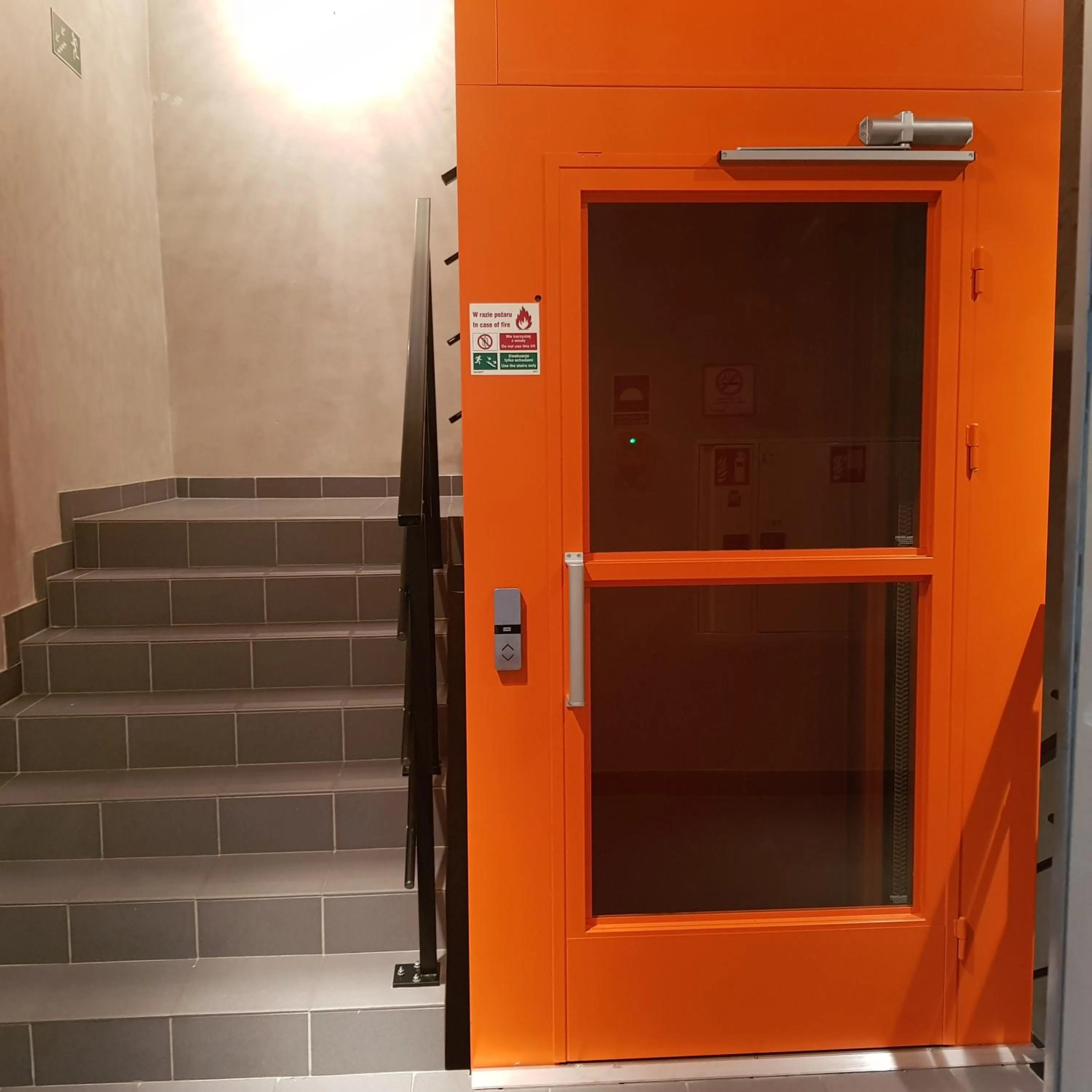 elevator in Oki Doki OLD TOWN