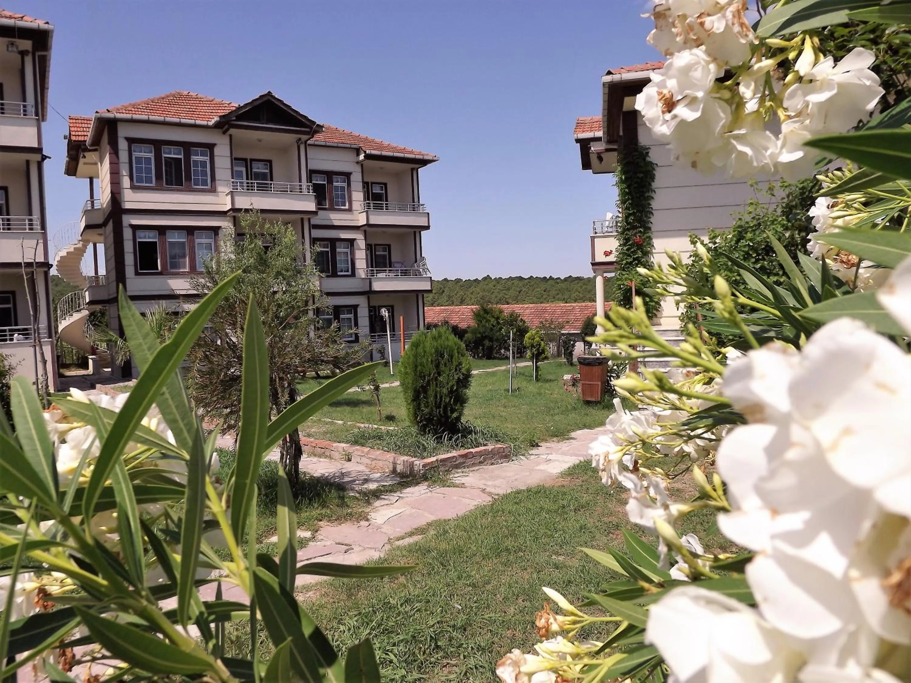 Garden in Hamsilos Apart Hotel