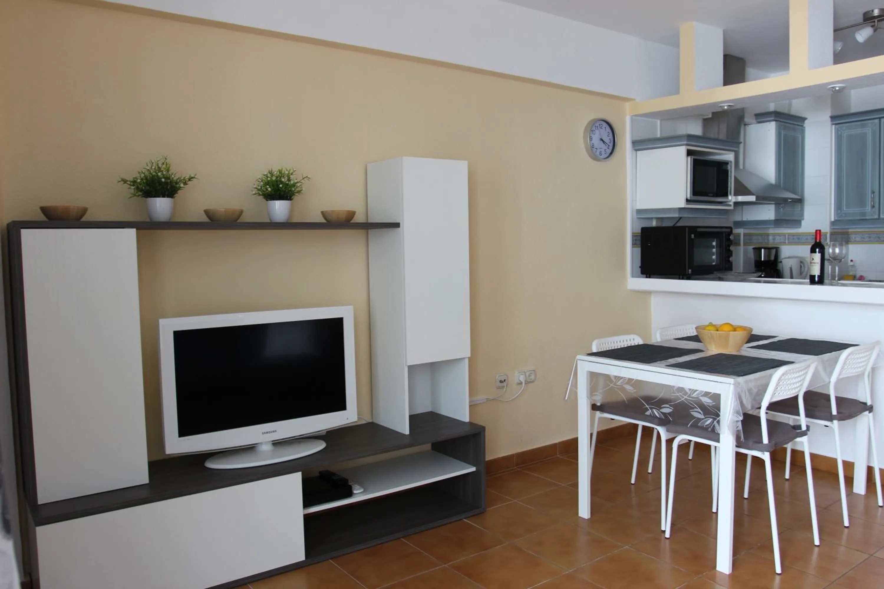 Living room in Ocean View Apartment at the beach Playa de La Arena