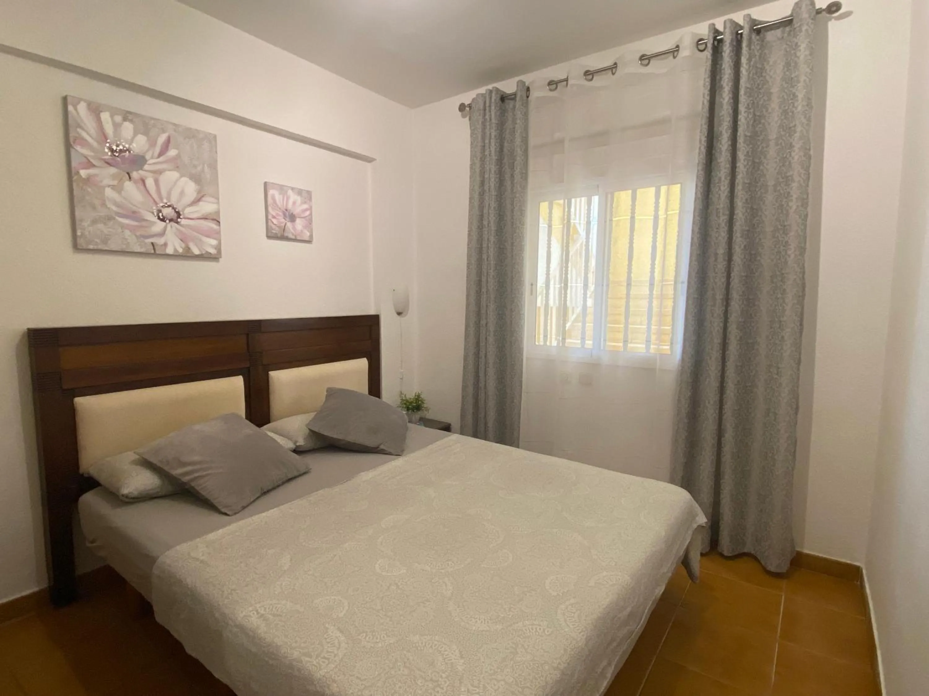 Bedroom, Bed in Ocean View Apartment at the beach Playa de La Arena