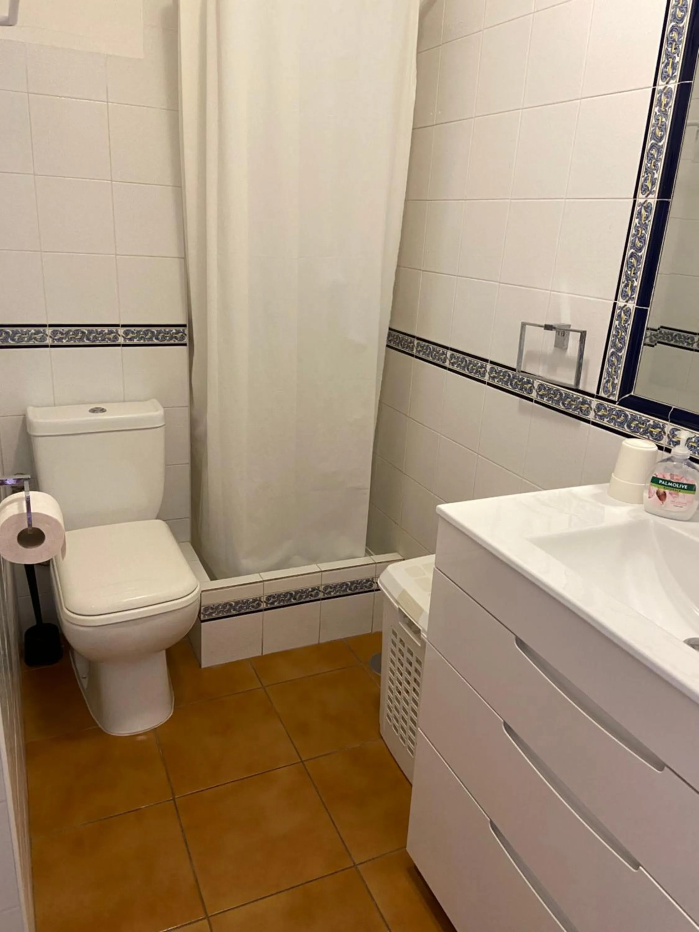 Bathroom in Ocean View Apartment at the beach Playa de La Arena