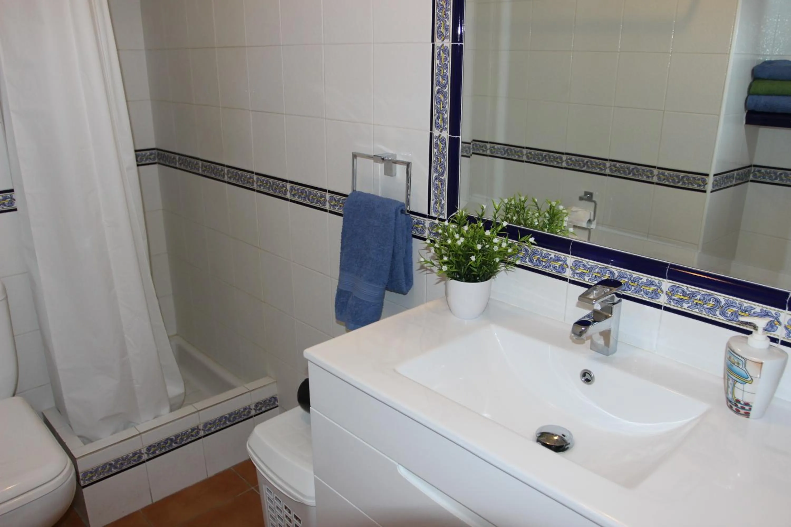 Bathroom in Ocean View Apartment at the beach Playa de La Arena