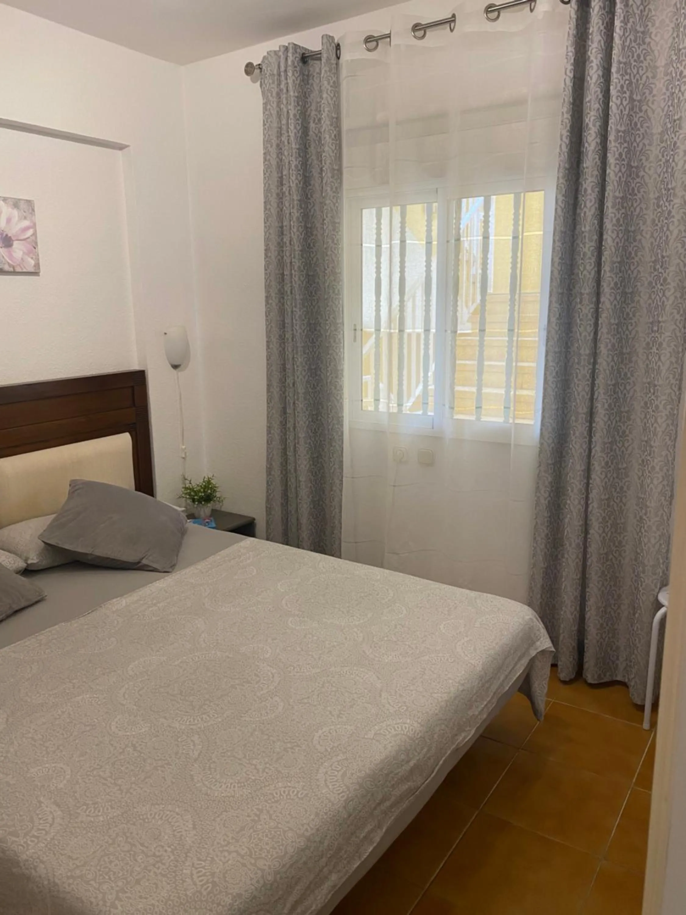 Living room, Bed in Ocean View Apartment at the beach Playa de La Arena