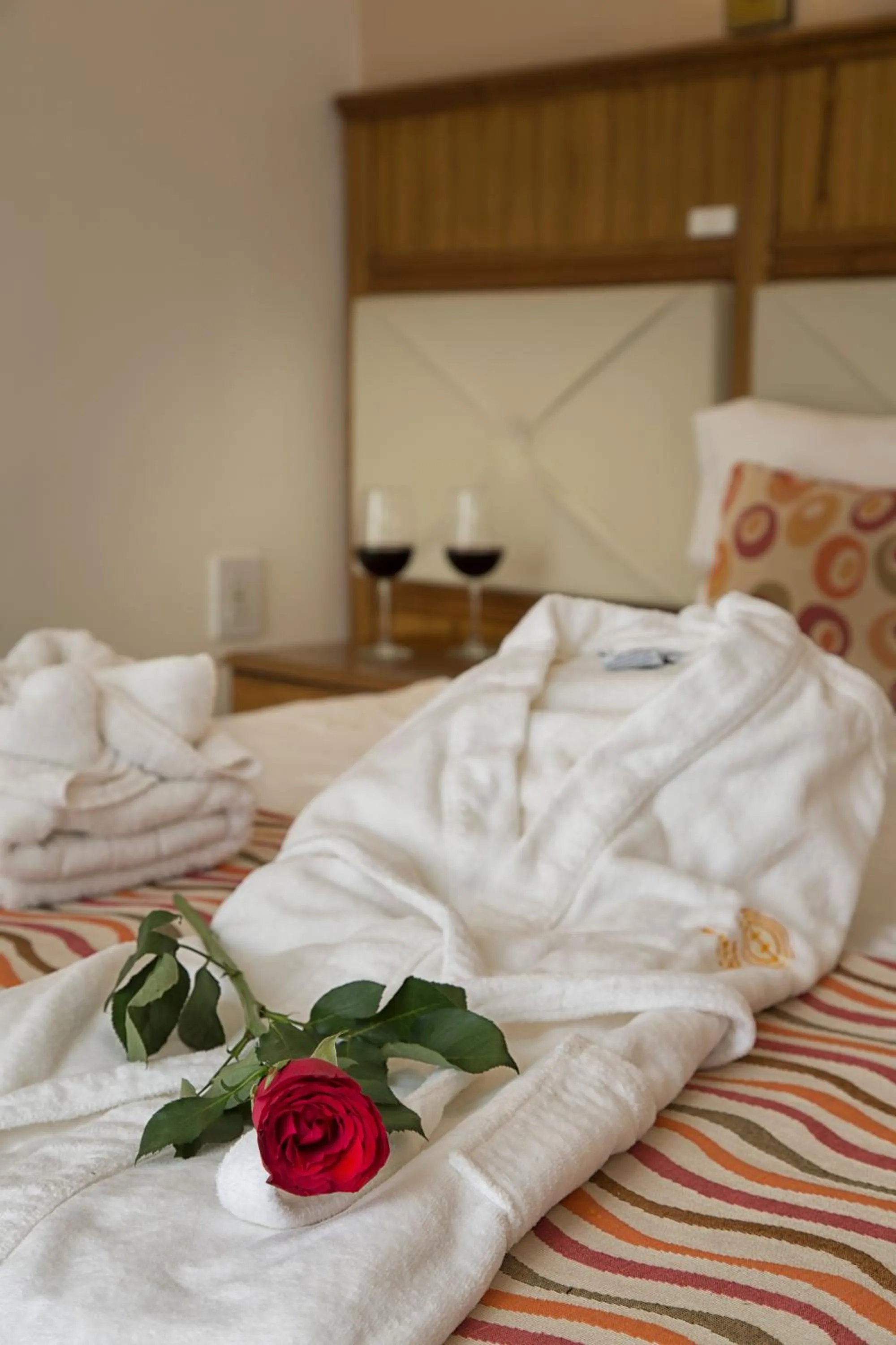 Bedroom, Bed in Hotel Sheltown