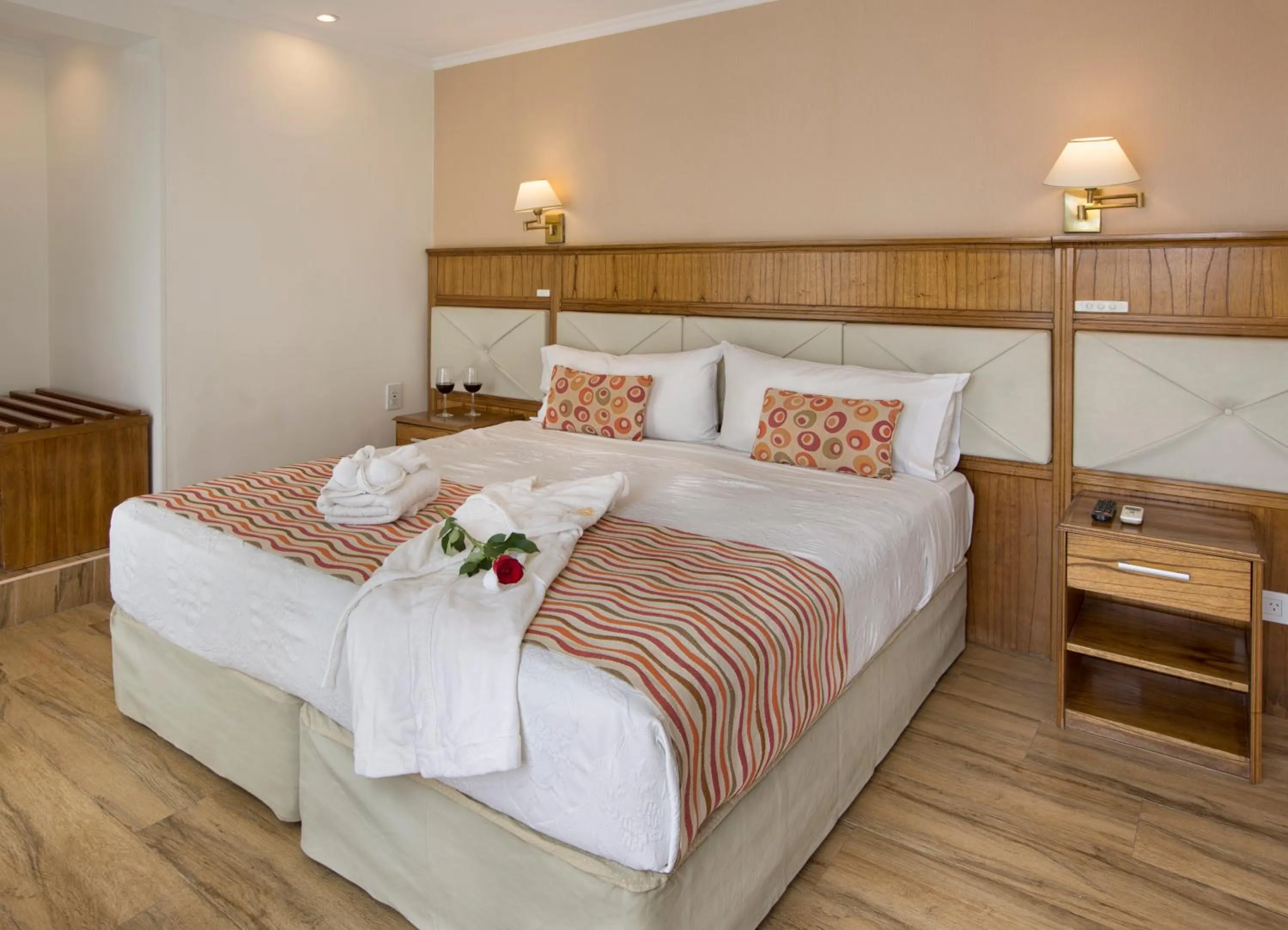 Bed in Hotel Sheltown